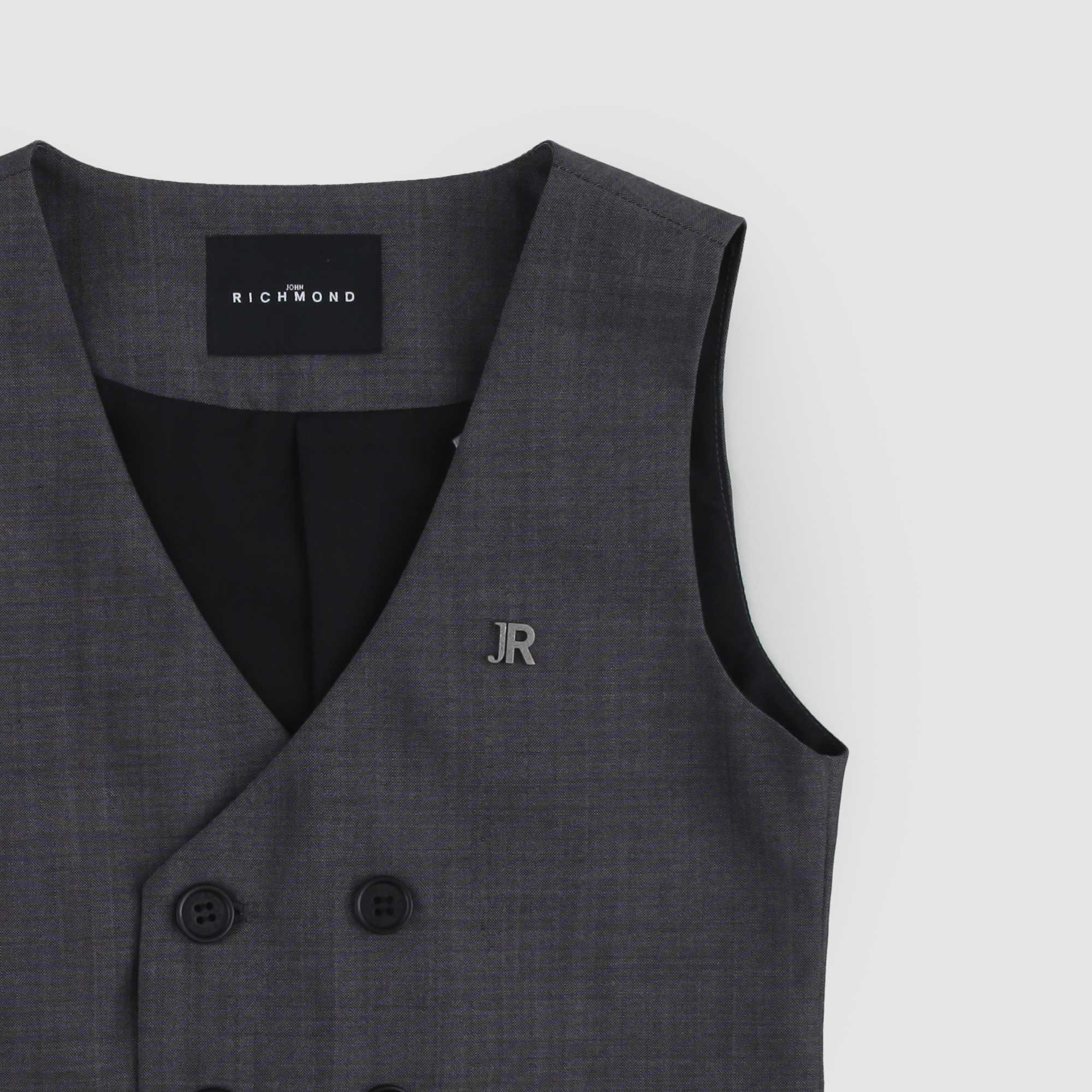Gilet Grigio Firmato JOHN RICHMOND - annameglio.com abbigliamento moda