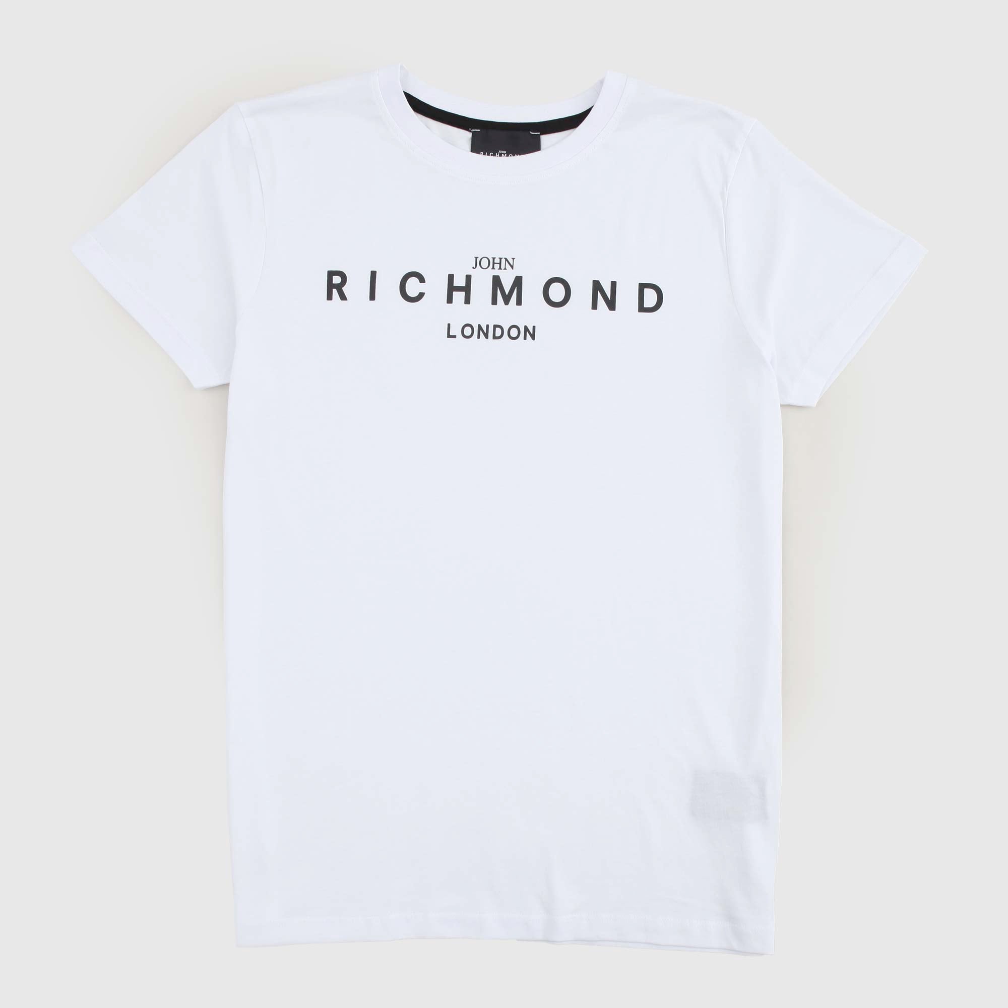 T-shirt Bianca Con Stampe Firmata JOHN RICHMOND - annameglio.com abbigliamento moda