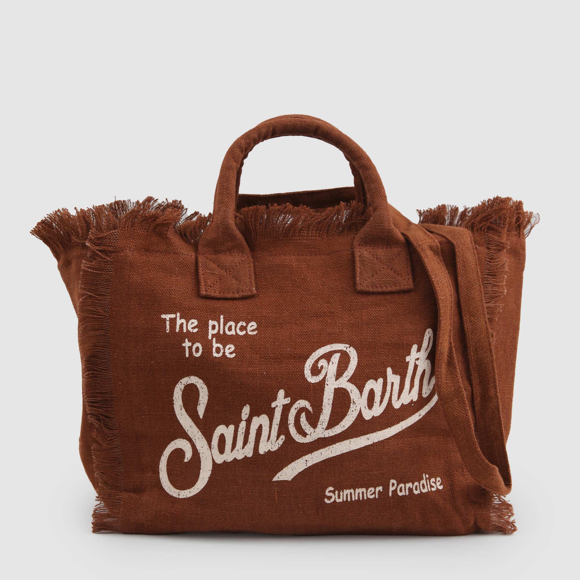 Borsa Vanity Marrone Firmata MC2 SAINT BARTH - annameglio.com abbigliamento moda