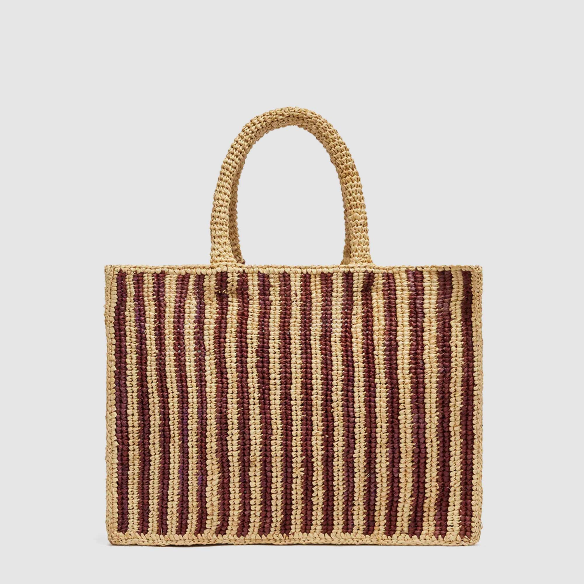 Borsa Colette In Raffia Firmata MC2 SAINT BARTH - annameglio.com abbigliamento moda