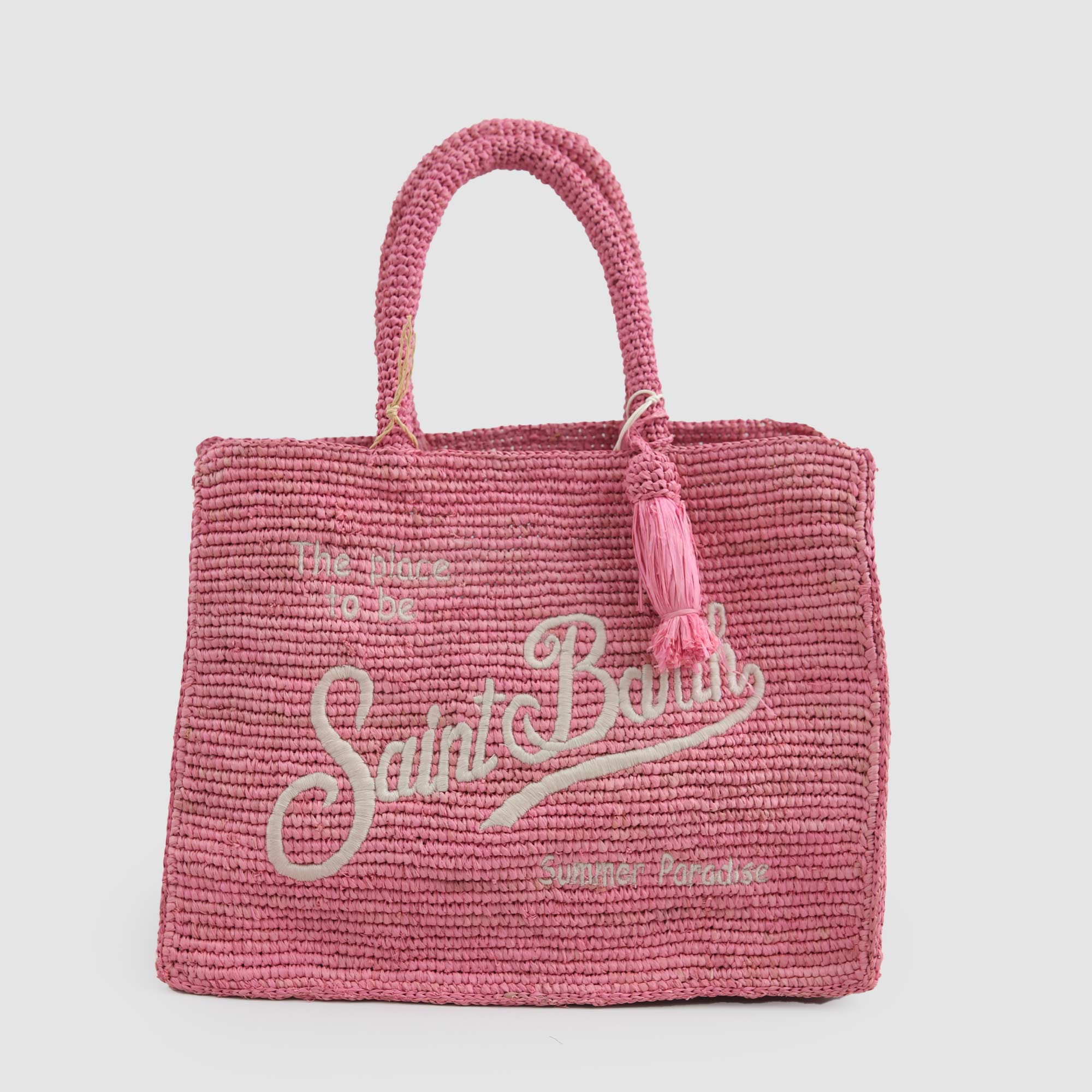 Borsa Rosa Vanity Firmata MC2 SAINT BARTH - annameglio.com abbigliamento moda