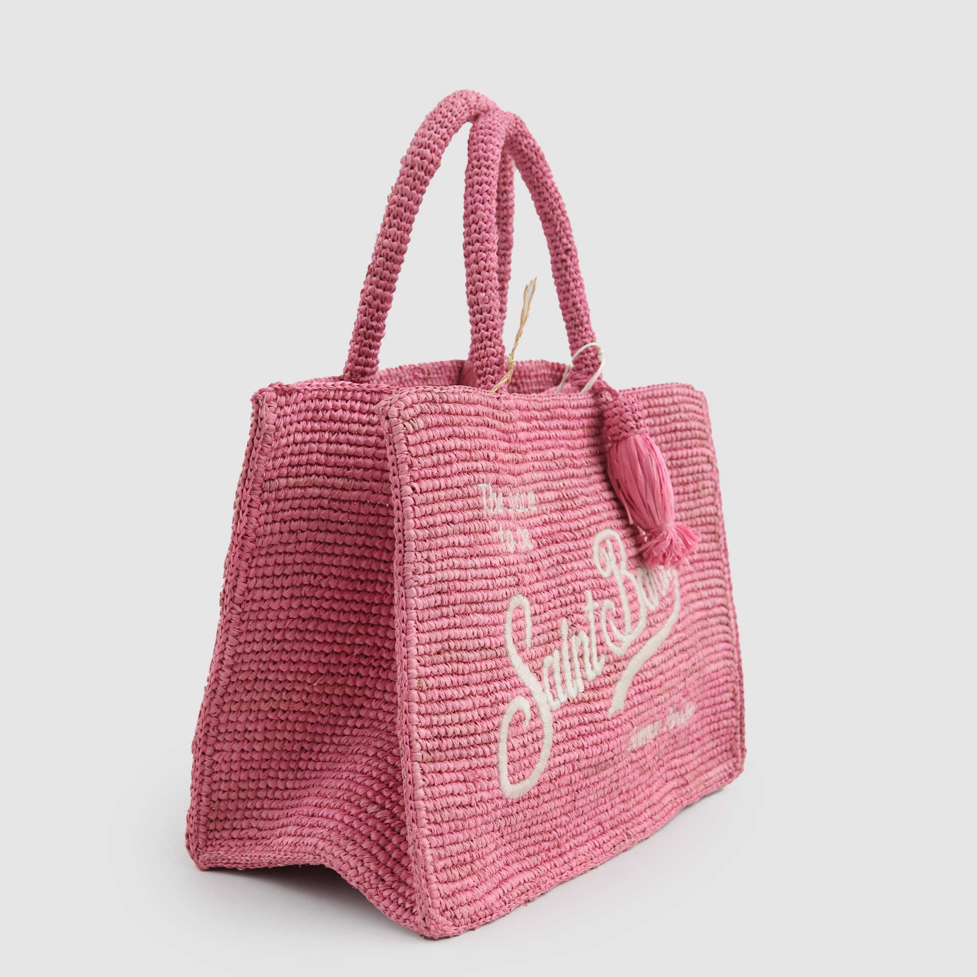 Borsa Rosa Vanity Firmata MC2 SAINT BARTH - annameglio.com abbigliamento moda