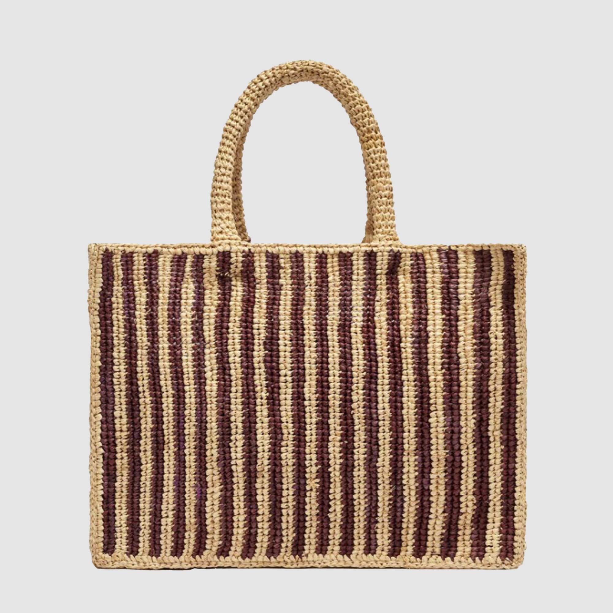 Borsa Colette In Rafia Firmata MC2 SAINT BARTH - annameglio.com abbigliamento moda