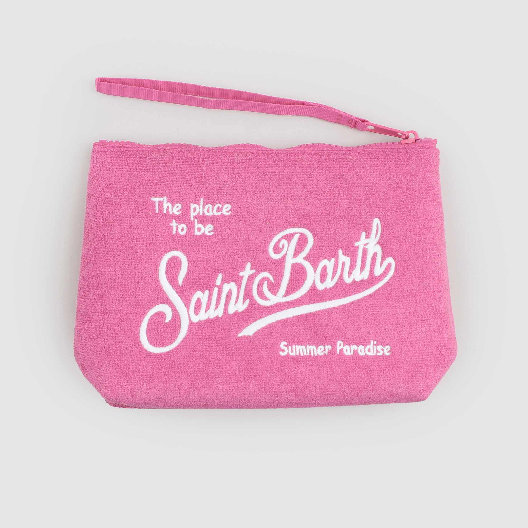 Pochette Tinta Unita Fucsia MC2 SAINT BARTH - annameglio.com abbigliamento moda