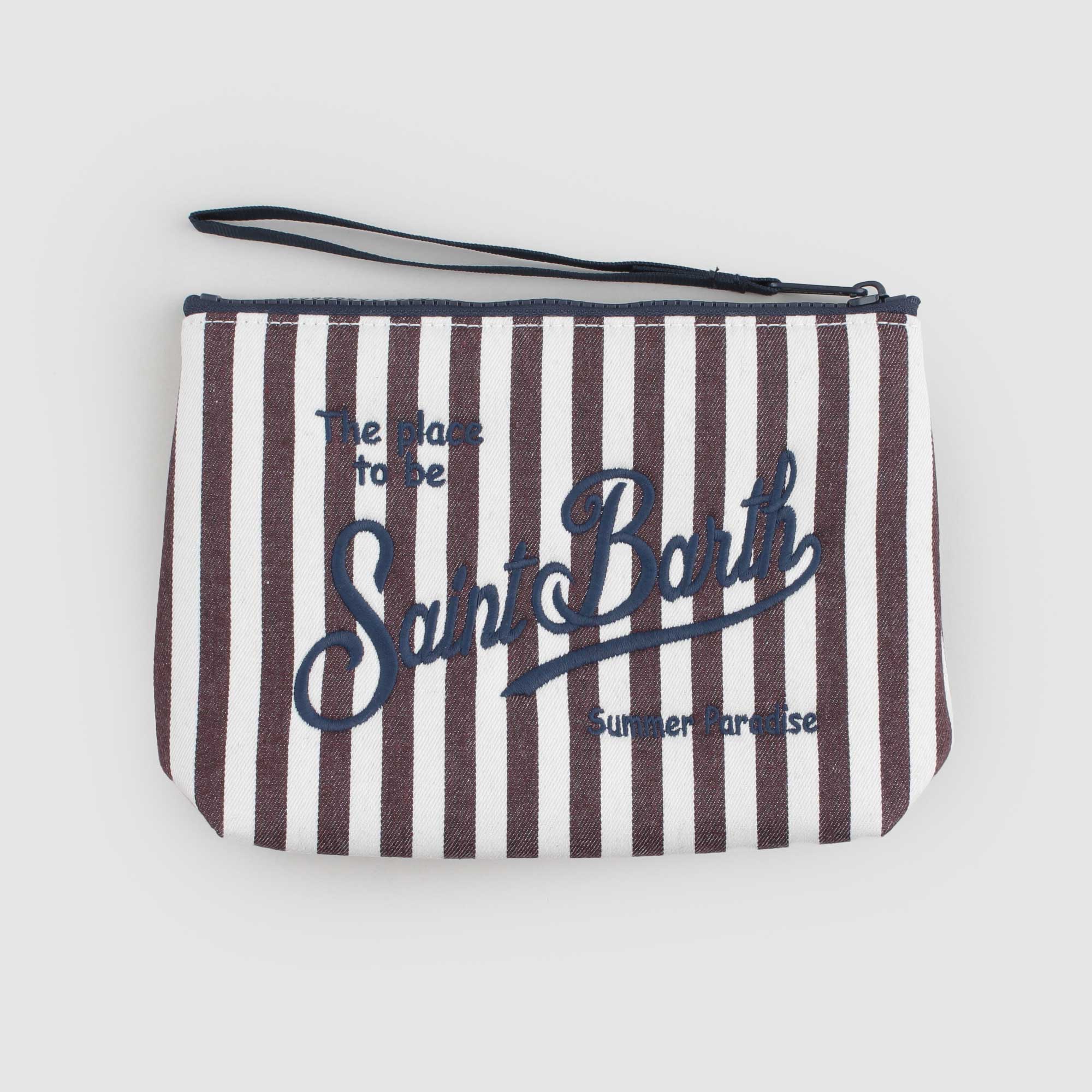 Pochette Marrone Firmata MC2 SAINT BARTH - annameglio.com abbigliamento moda