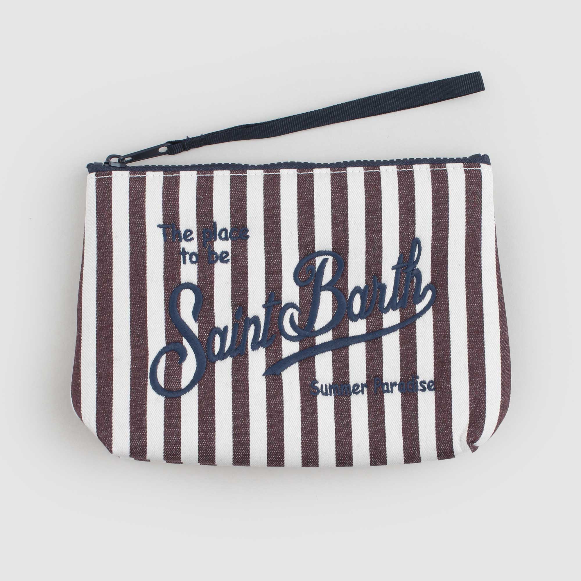 Pochette Marrone Firmata MC2 SAINT BARTH - annameglio.com abbigliamento moda