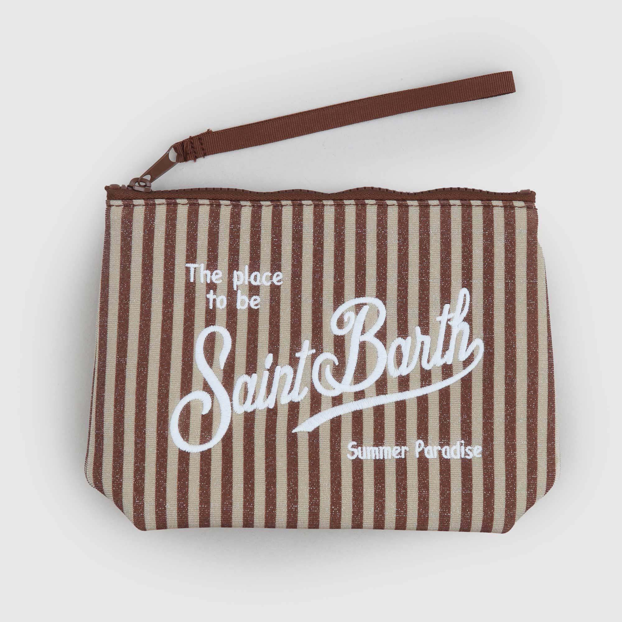 Pochette Aline Lurex Firmata MC2 SAINT BARTH - annameglio.com abbigliamento moda