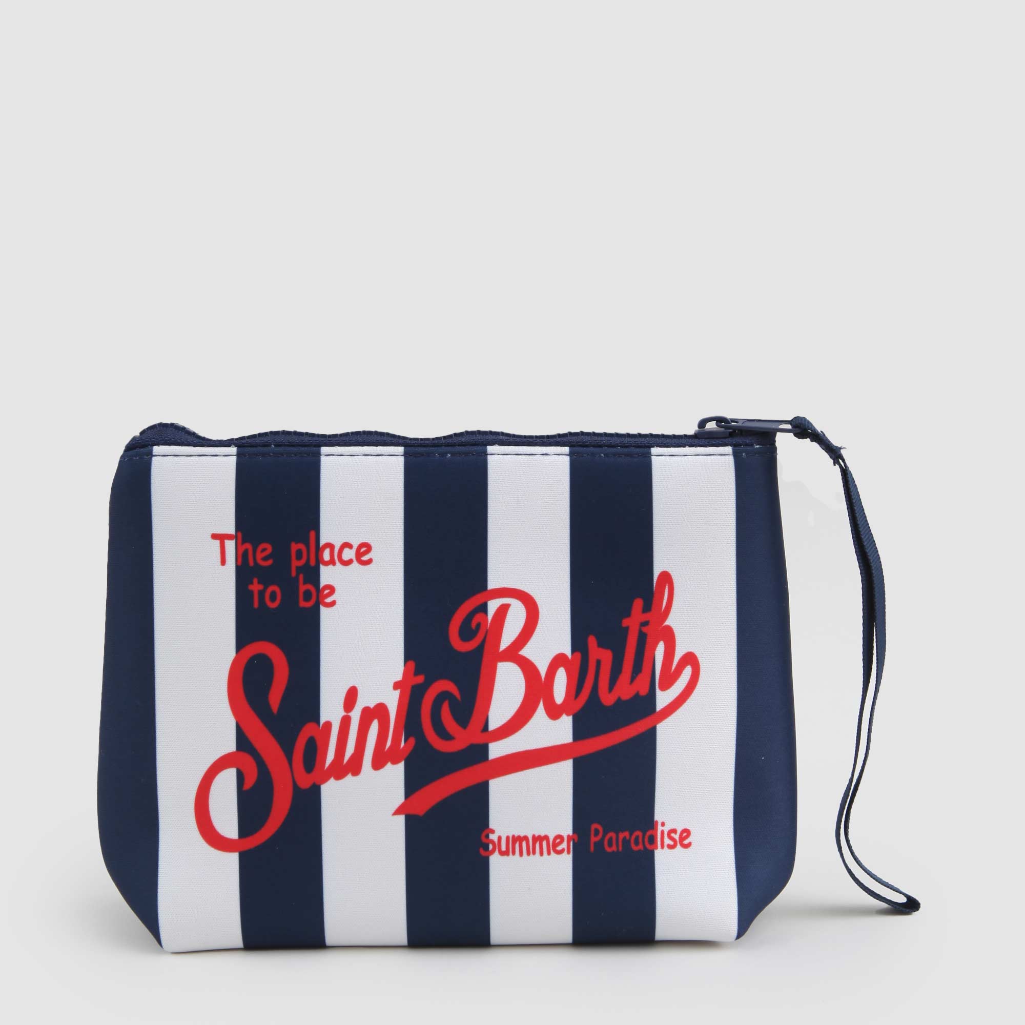 Pochette Aline A Righe Firmata MC2 SAINT BARTH - annameglio.com abbigliamento moda