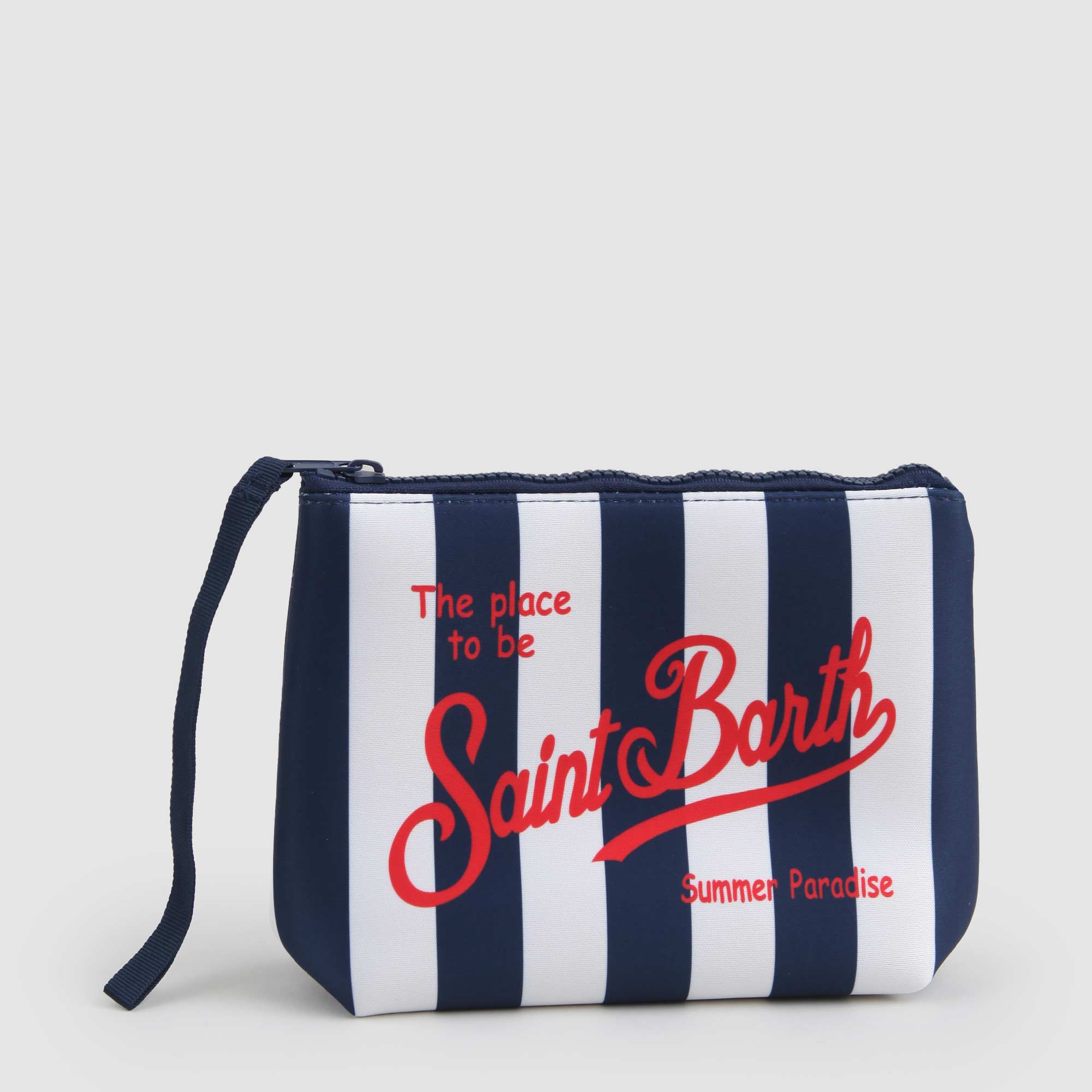 Pochette Aline A Righe Firmata MC2 SAINT BARTH - annameglio.com abbigliamento moda