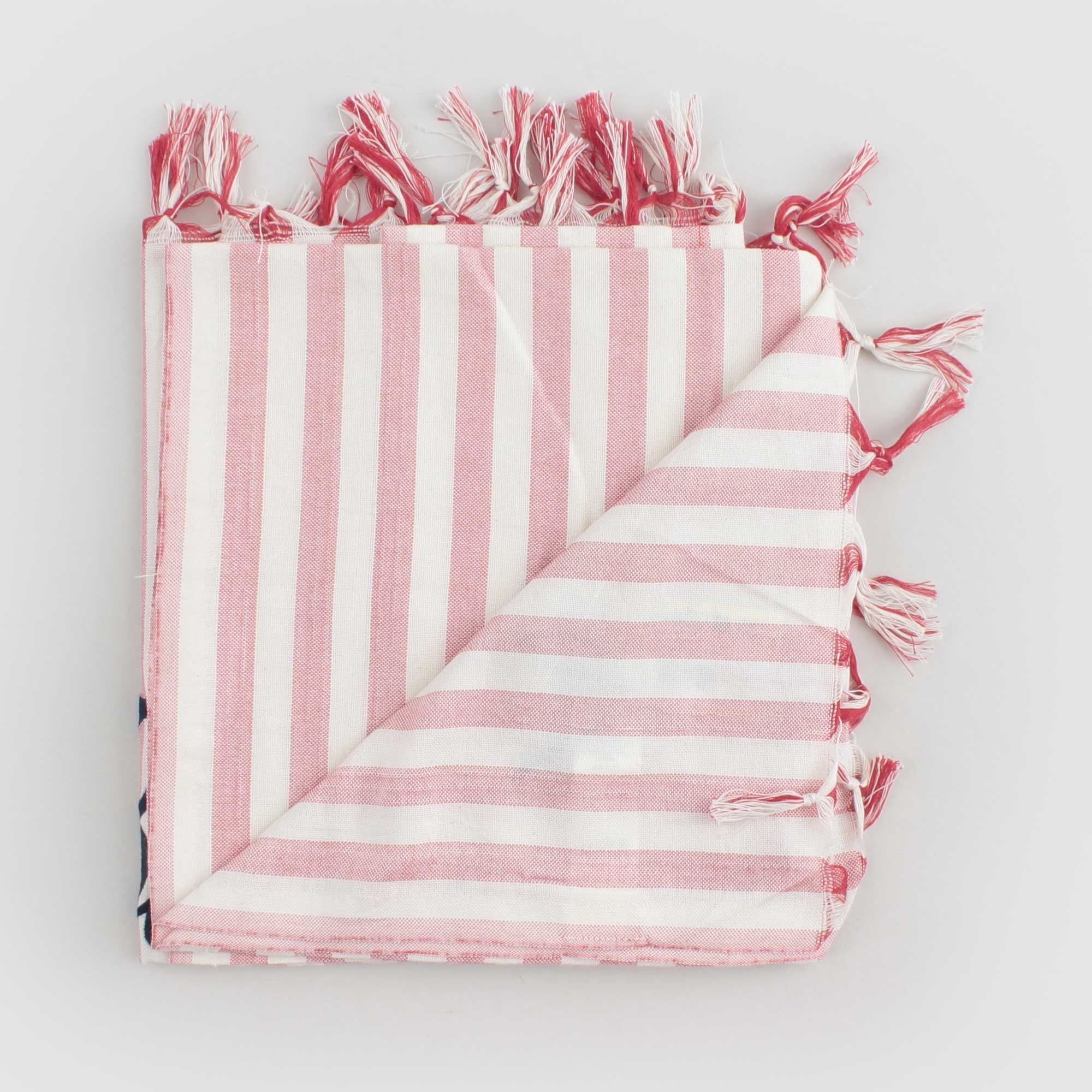 Telo Rosa E Bianco Firmato MC2 SAINT BARTH - annameglio.com abbigliamento moda