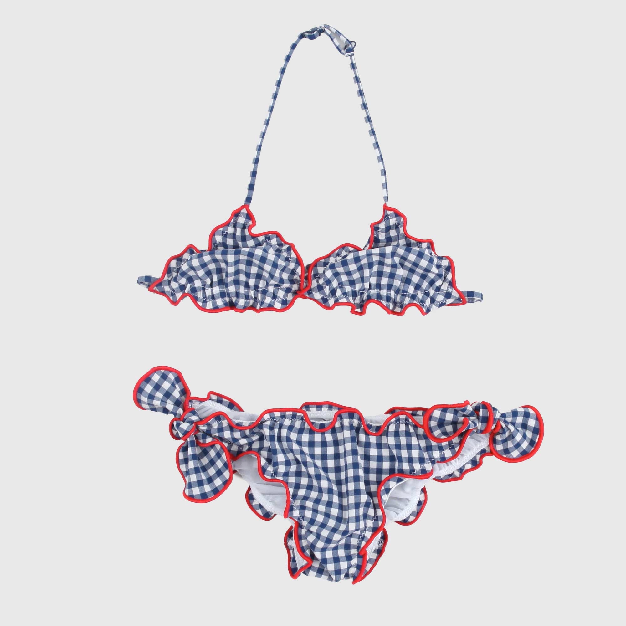 Costume Due Pezzi Pois Firmato MC2 SAINT BARTH - annameglio.com abbigliamento moda