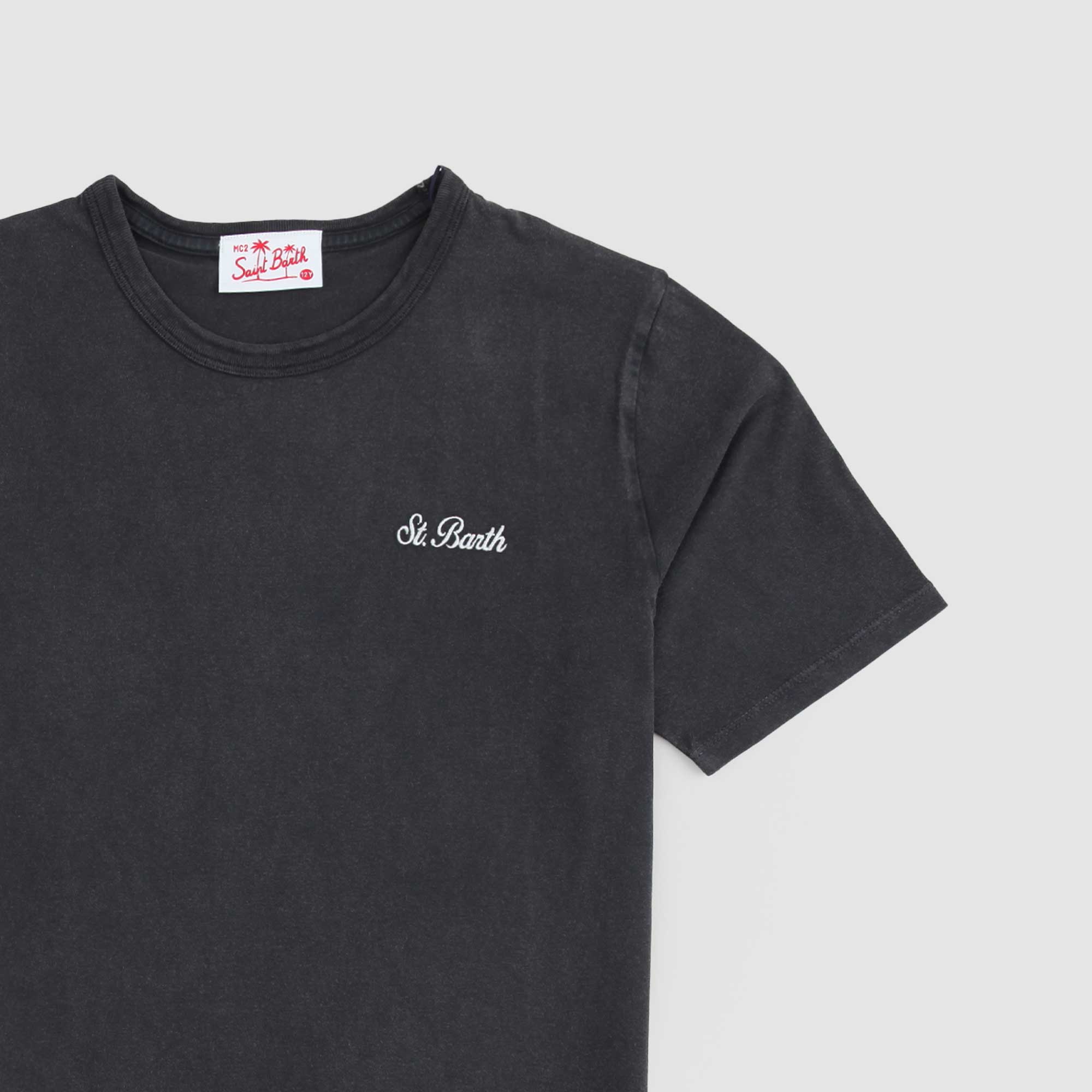 T-shirt Grigia Firmata MC2 SAINT BARTH - annameglio.com abbigliamento moda