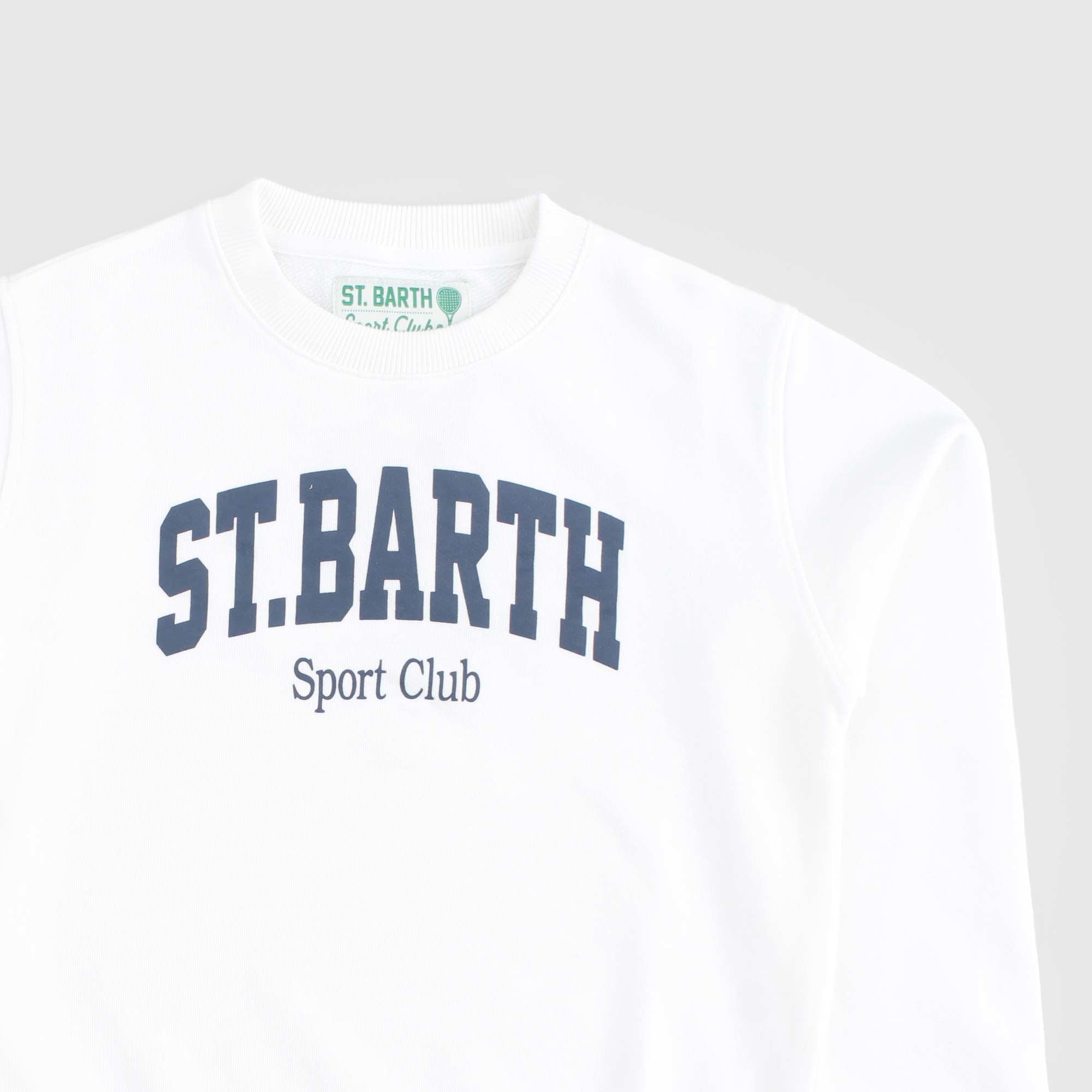 Felpa Girocollo Firmata MC2 SAINT BARTH - annameglio.com abbigliamento moda