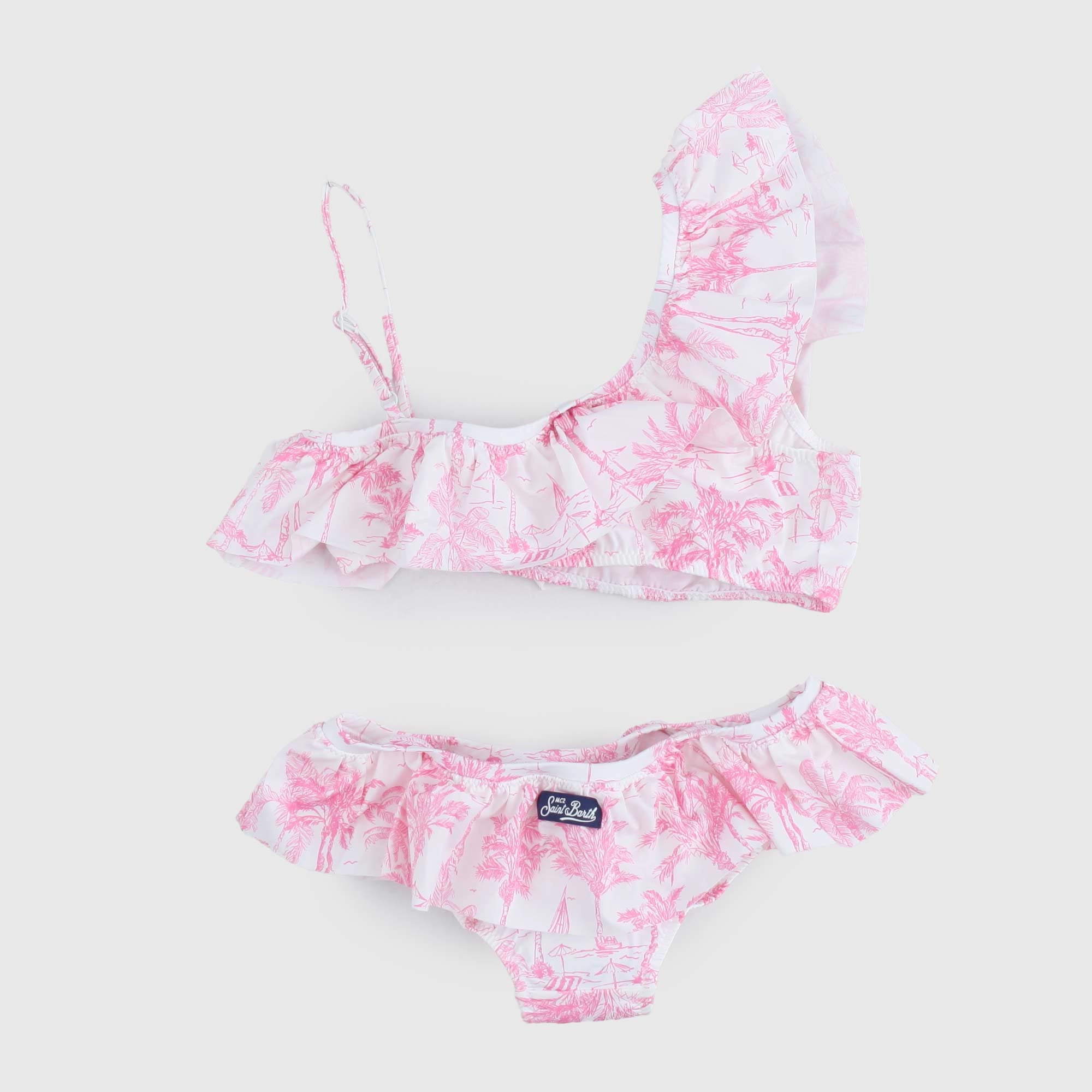 Costume Rosa Monospalla Firmato MC2 SAINT BARTH - annameglio.com abbigliamento moda