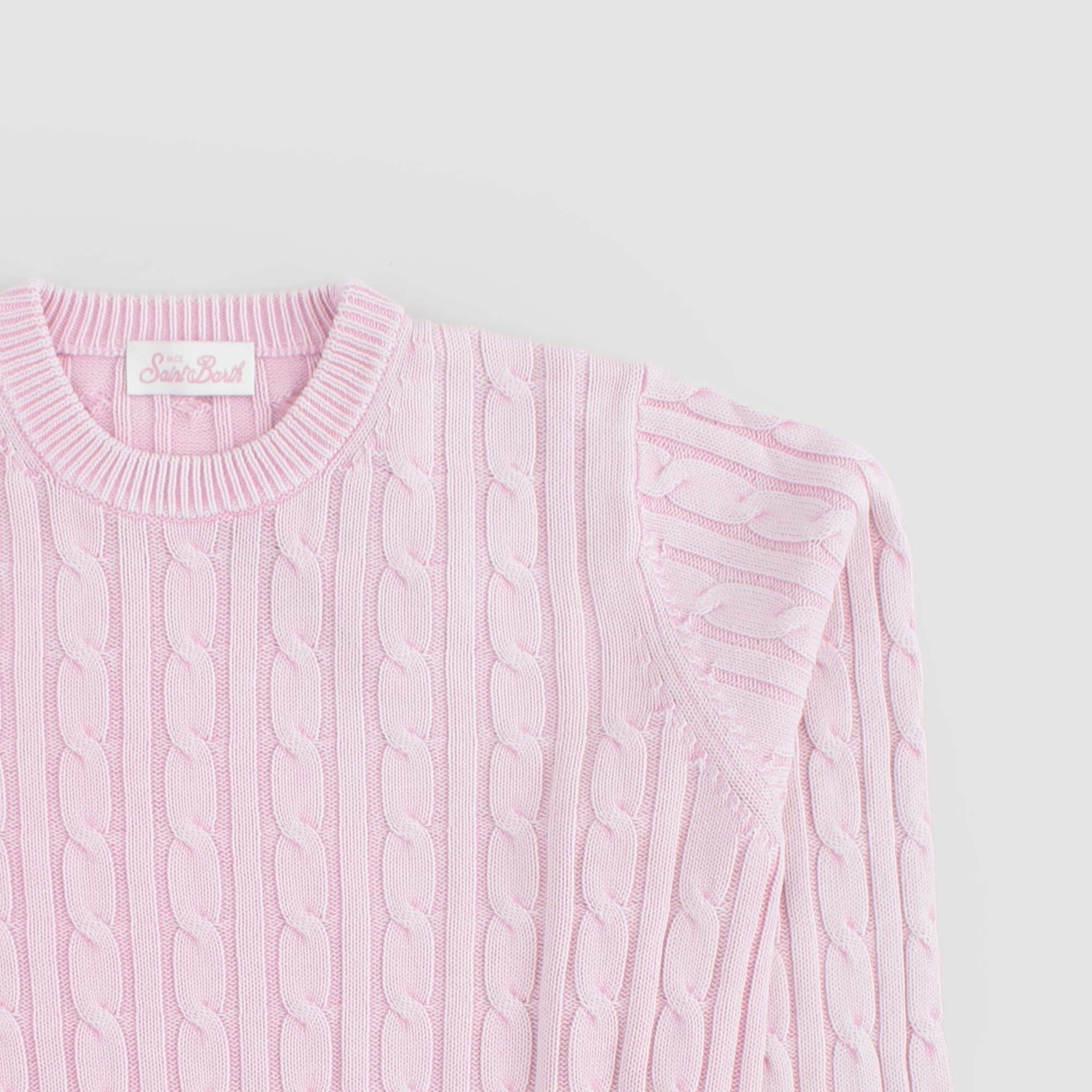 Maglioncino Rosa Firmato MC2 SAINT BARTH - annameglio.com abbigliamento moda