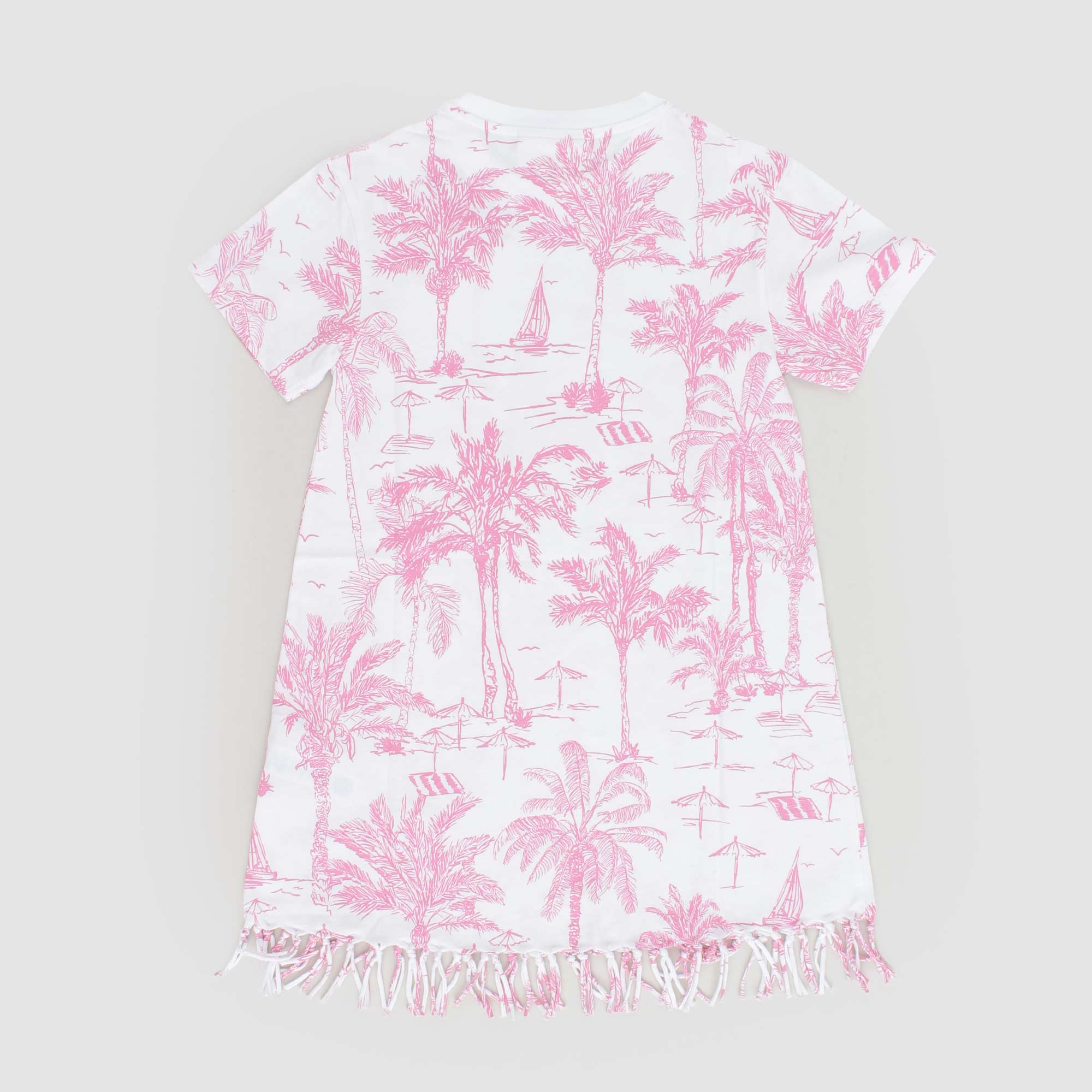 Mini Abito Bianco e Rosa Firmato MC2 SAINT BARTH - annameglio.com abbigliamento moda