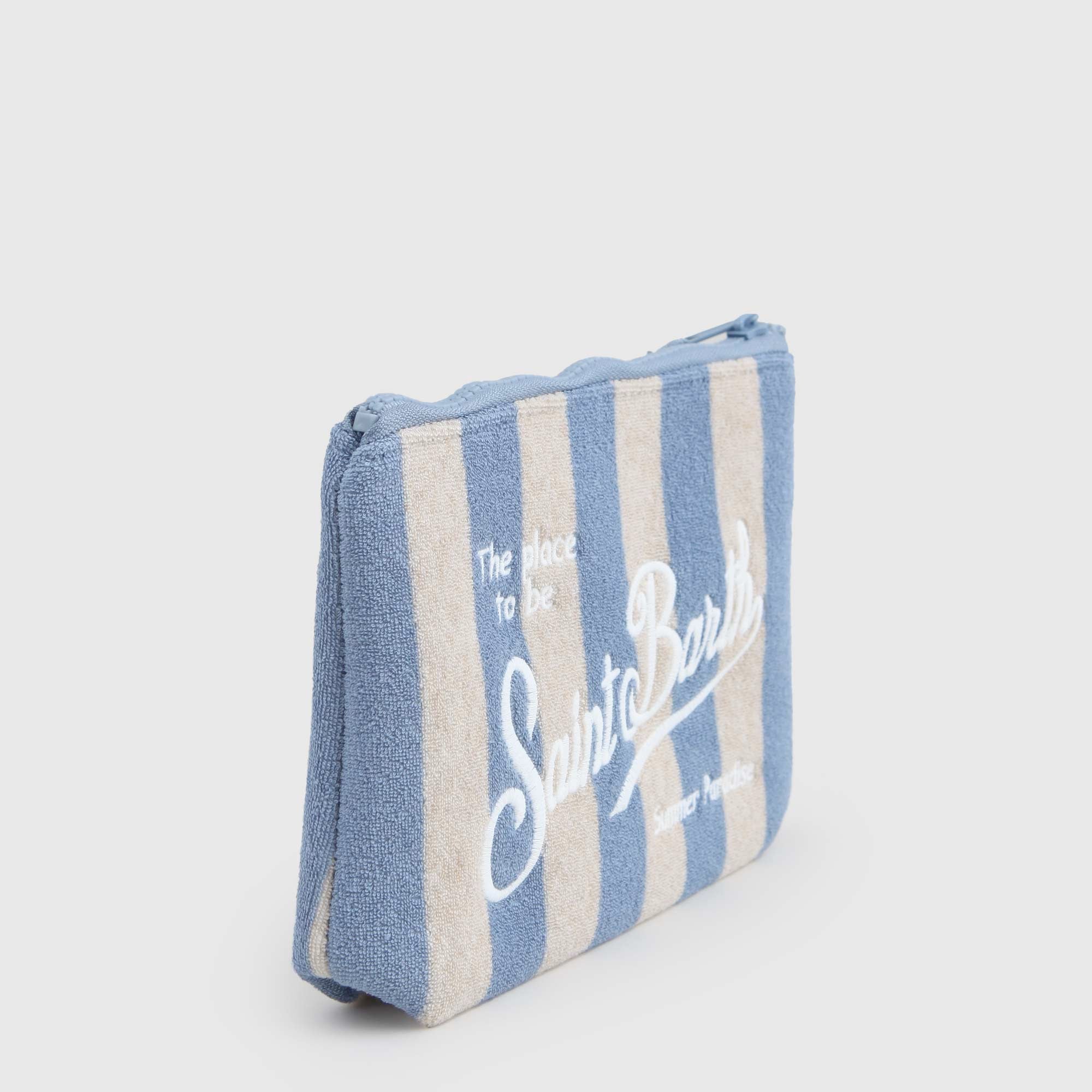 Pochette Aline Bicolore Firmata MC2 SAINT BARTH - annameglio.com abbigliamento moda