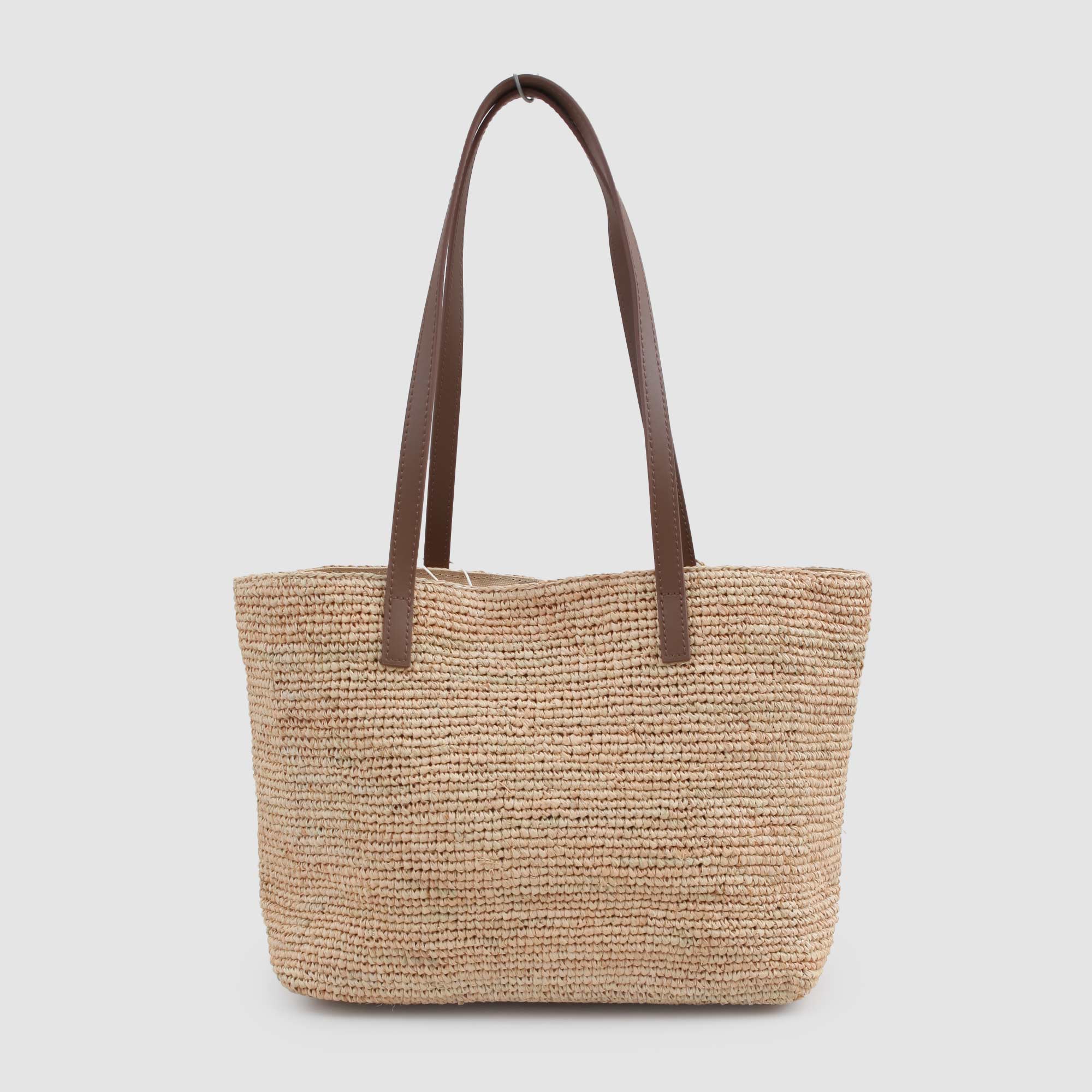 Borsa Raffia Beige Firmata MC2 SAINT BARTH - annameglio.com abbigliamento moda