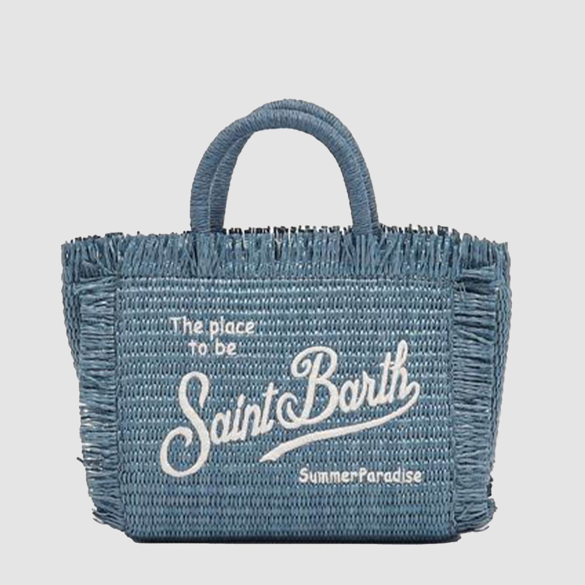 Borsa Vanity Mini Firmata MC2 SAINT BARTH - annameglio.com abbigliamento moda