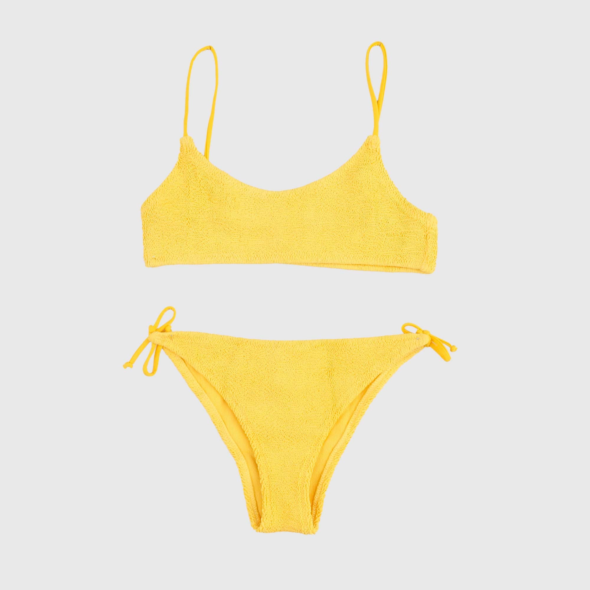 Costume Due Pezzi Giallo Firmato MC2 SAINT BARTH - annameglio.com abbigliamento moda