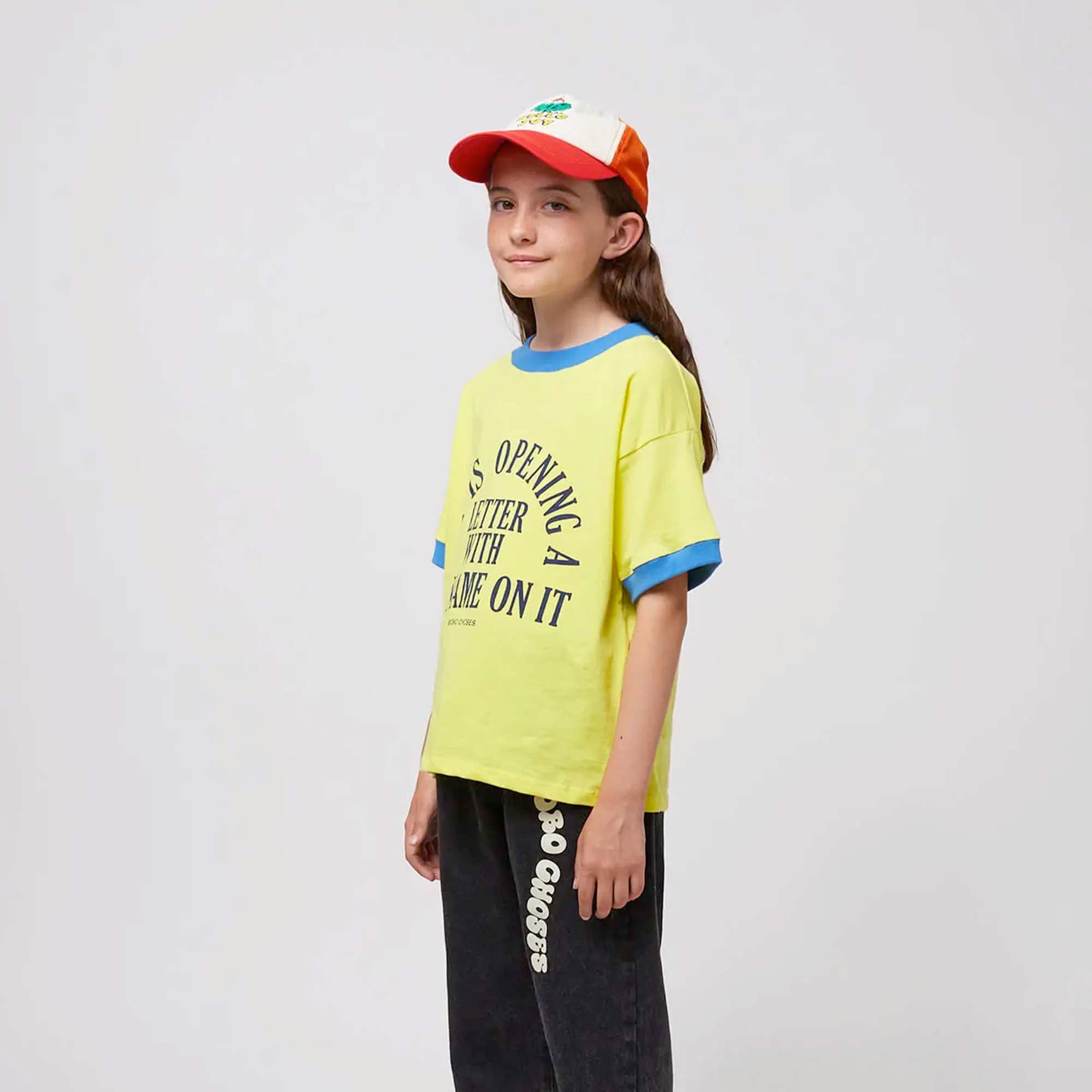 T-shirt Gialla Con Logo Firmata BOBO CHOSES - annameglio.com abbigliamento moda