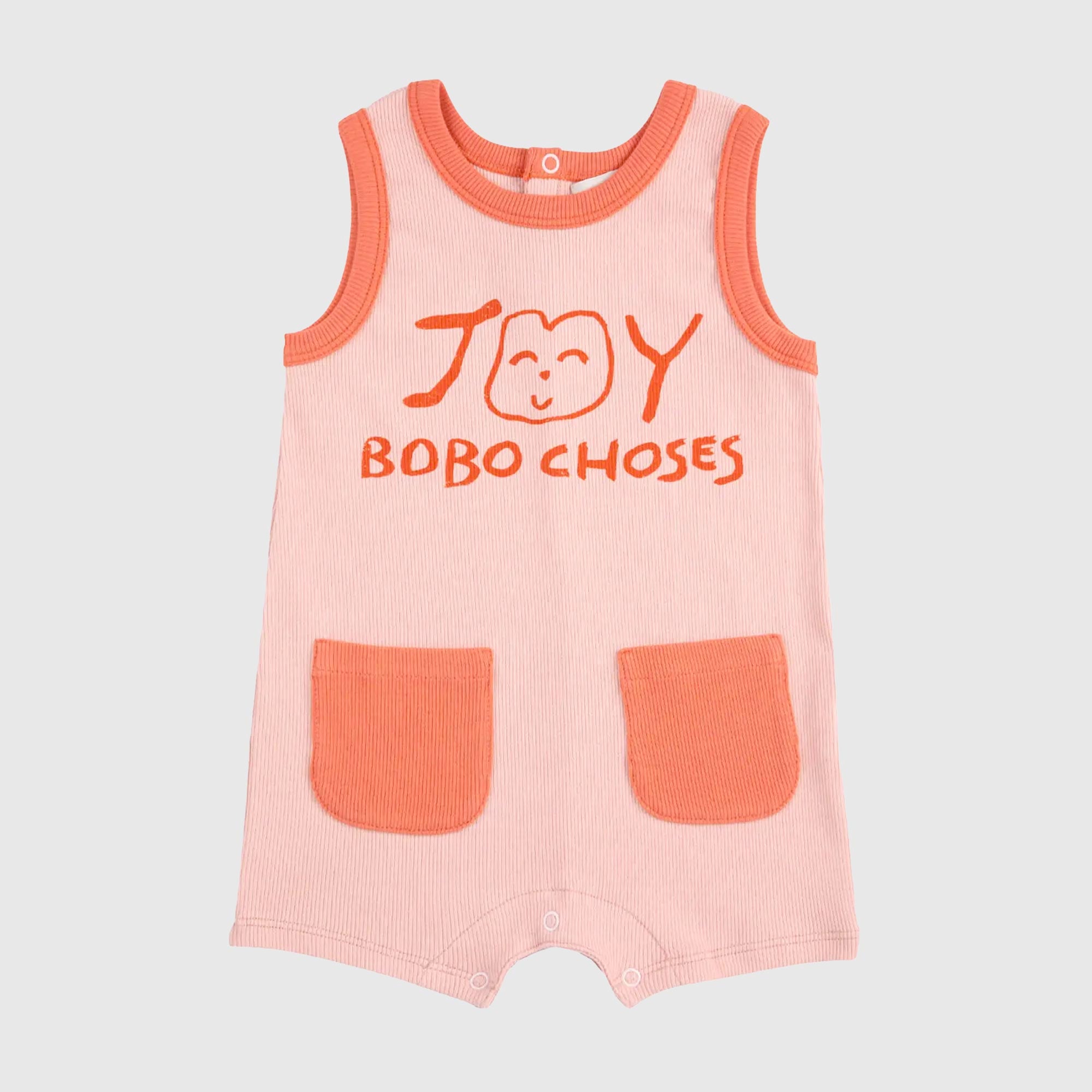 Tuta Rosa Sorridente Firmata BOBO CHOSES - annameglio.com abbigliamento moda
