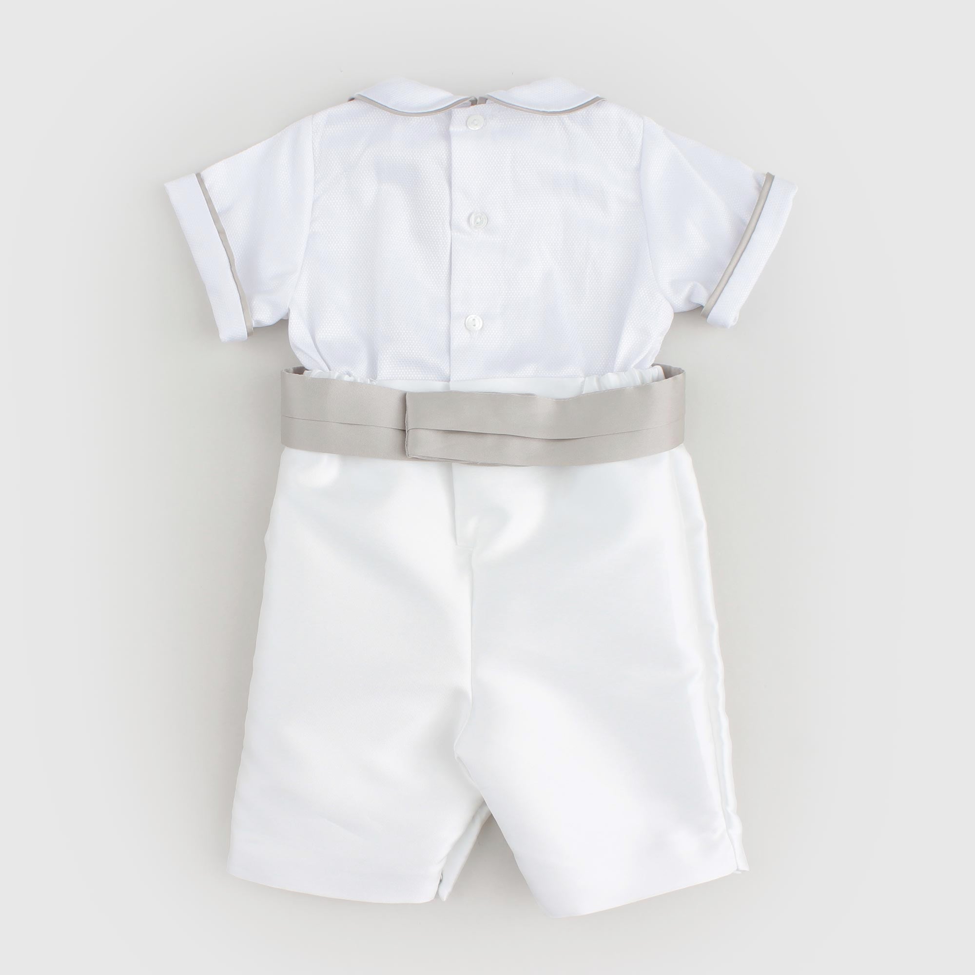 Pagliaccetto Bianco E Beige Firmato LA STUPENDERIA - annameglio.com abbigliamento moda