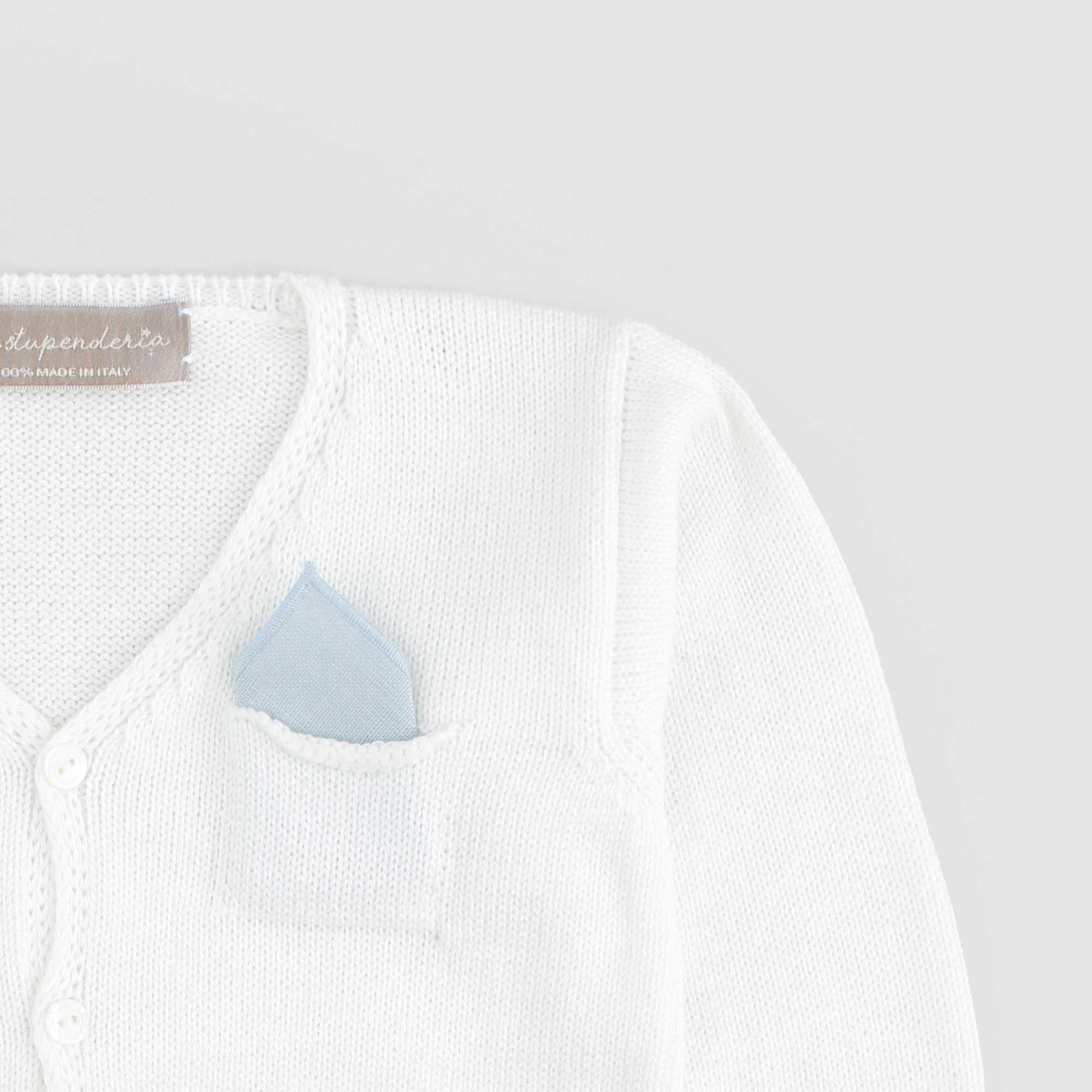 Cardigan Elegante in Cotone Firmato LA STUPENDERIA - annameglio.com abbigliamento moda