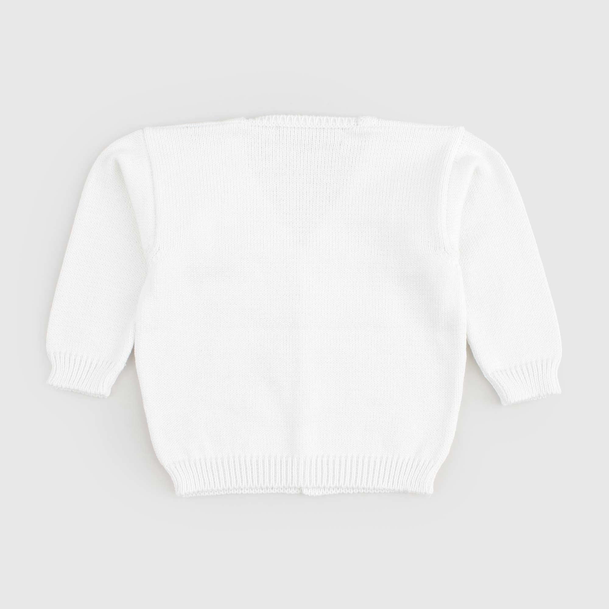 Cardigan Latte Firmato LA STUPENDERIA - annameglio.com abbigliamento moda