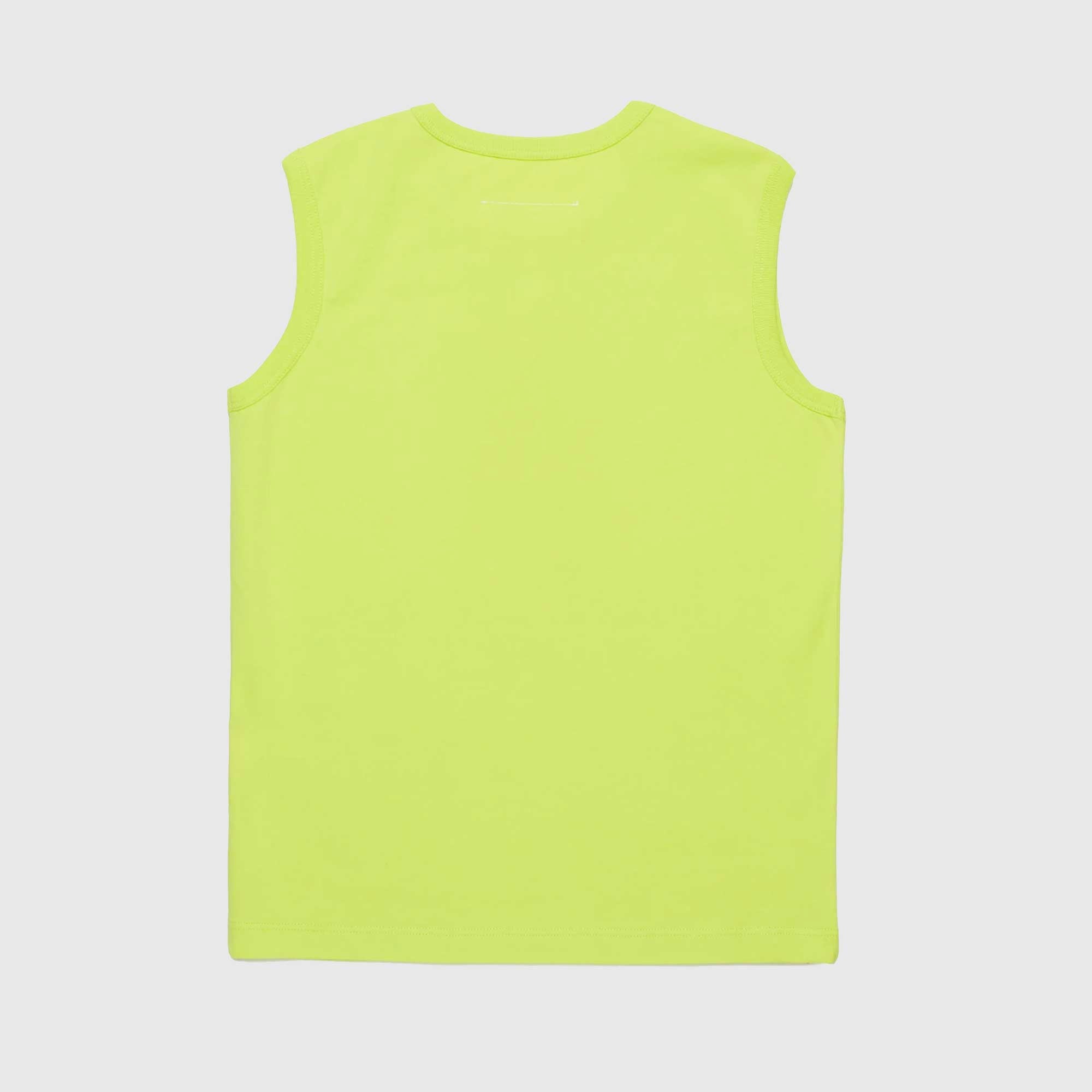 Canottiera Verde Fluo Firmata MM6 - annameglio.com abbigliamento moda