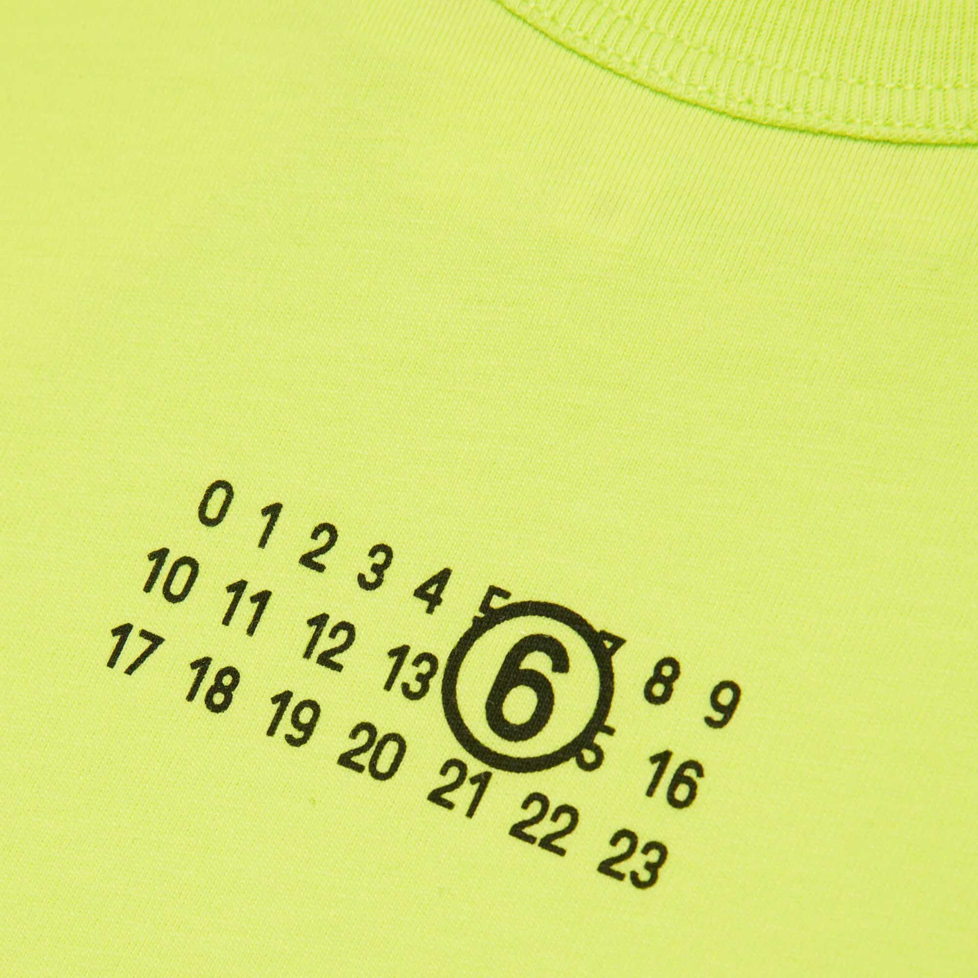 Canottiera Verde Fluo Firmata MM6 - annameglio.com abbigliamento moda
