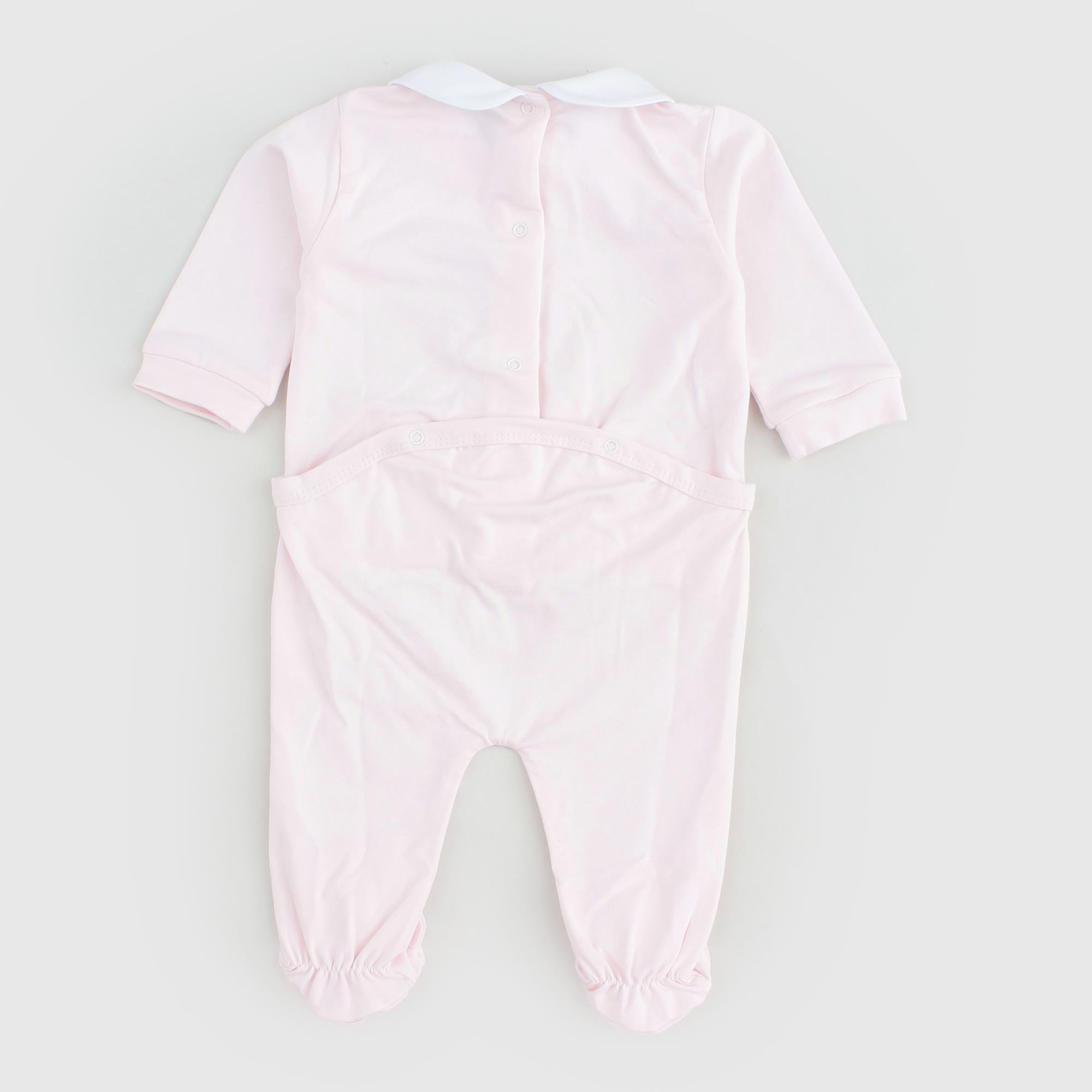 Tutina Rosa Con Ricamo Firmata COCCODE' - annameglio.com abbigliamento moda