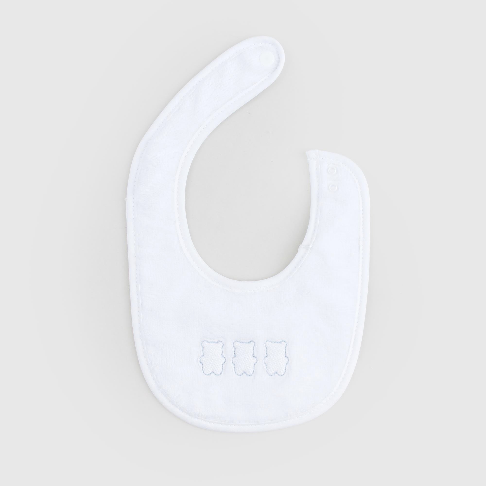 Bavetta Bianca E Celeste Con Orsi Firmata COCCODE' - annameglio.com abbigliamento moda