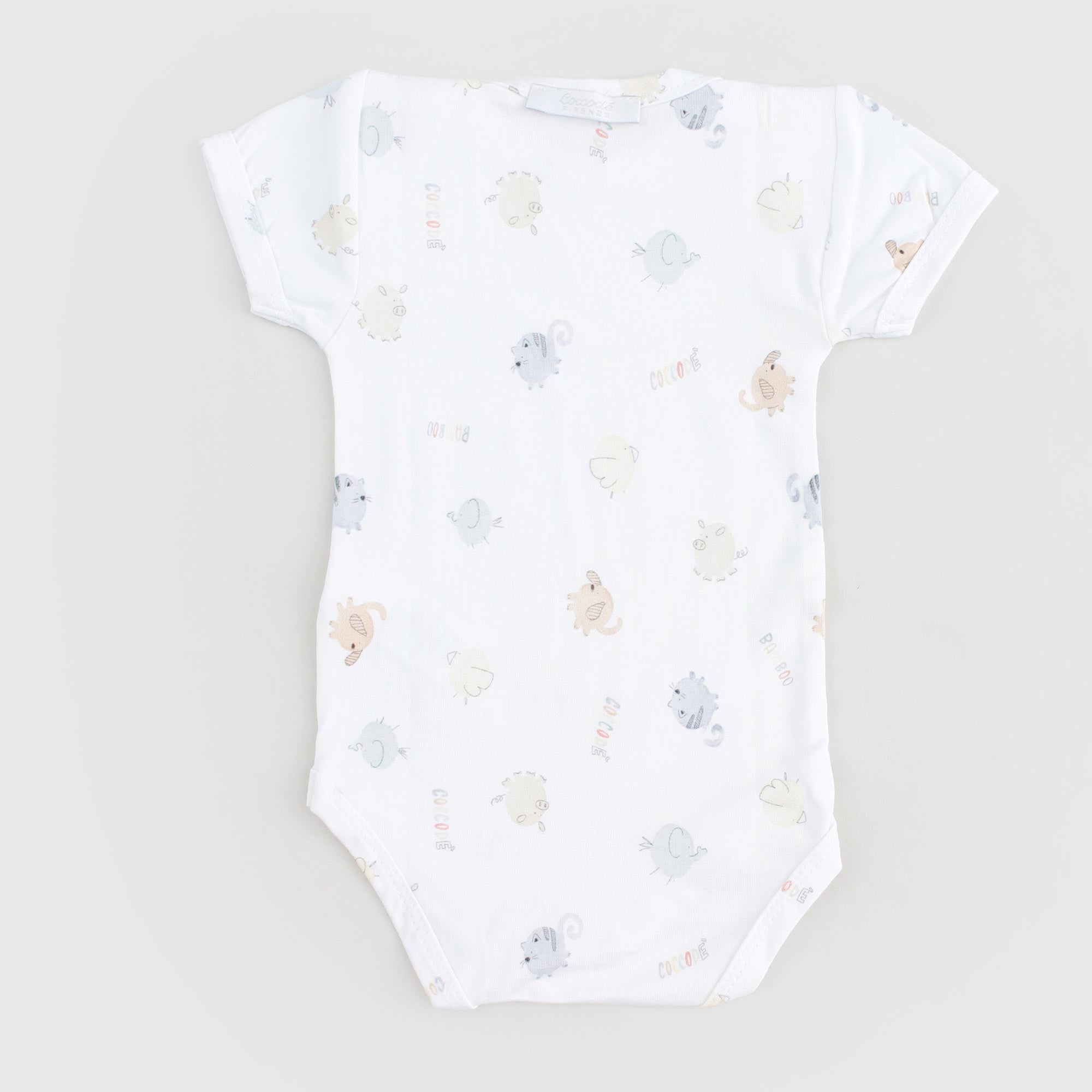 Body Con Fantasia Animaletti Firmato COCCODE' - annameglio.com abbigliamento moda