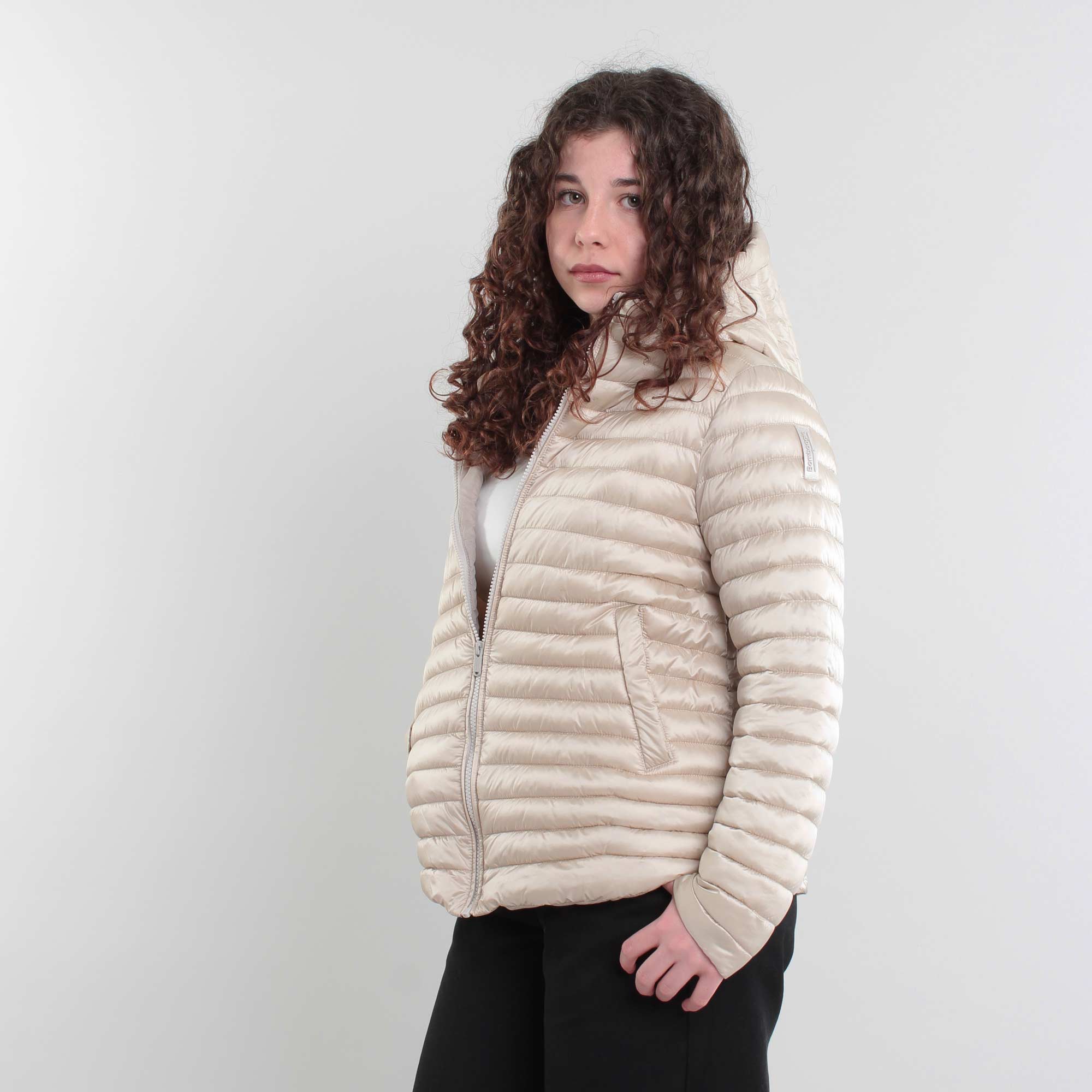 Piumino Con Cappuccio Firmato BOMBOOGIE - annameglio.com abbigliamento moda