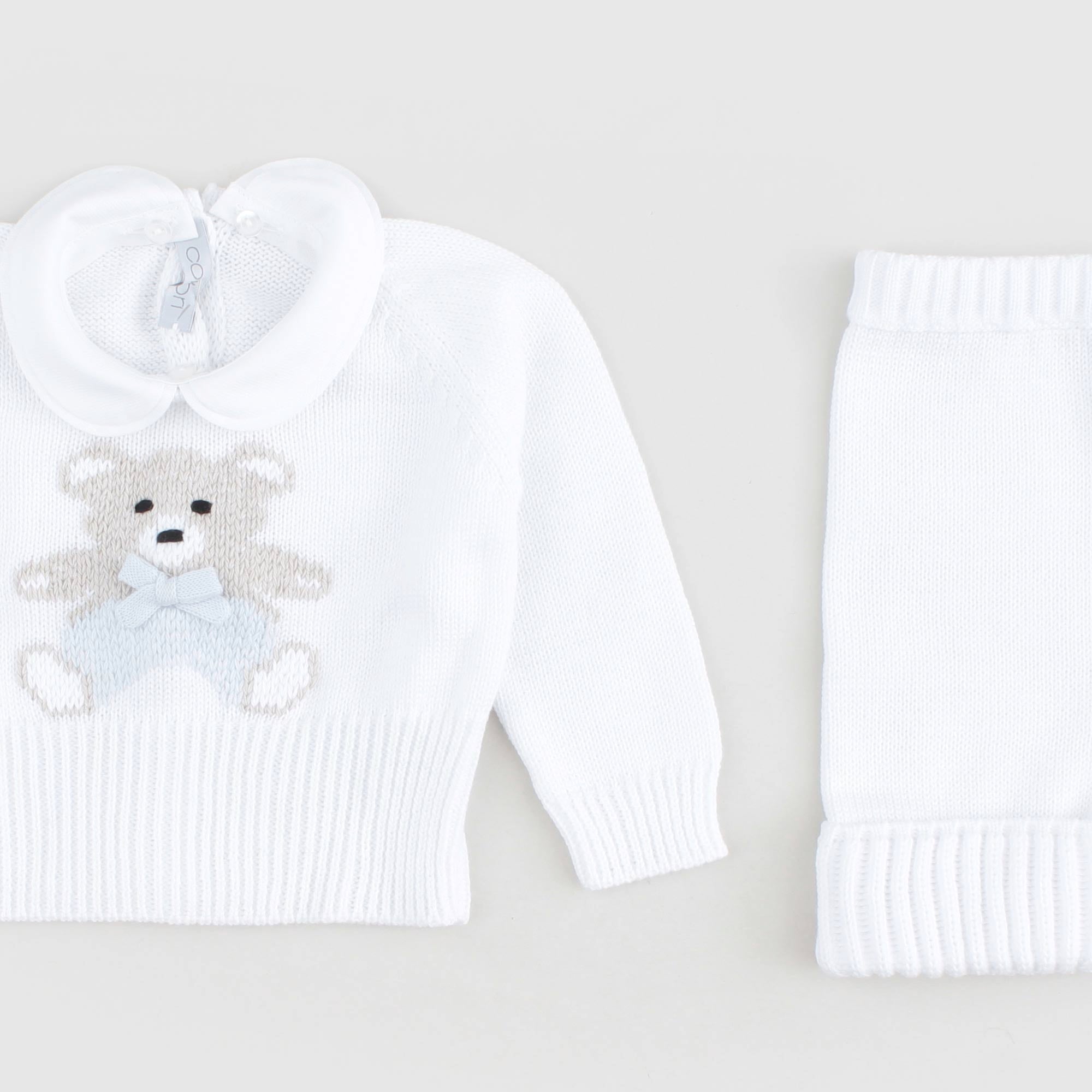 Completino Beige e Celeste Firmato COLIBRI - annameglio.com abbigliamento moda