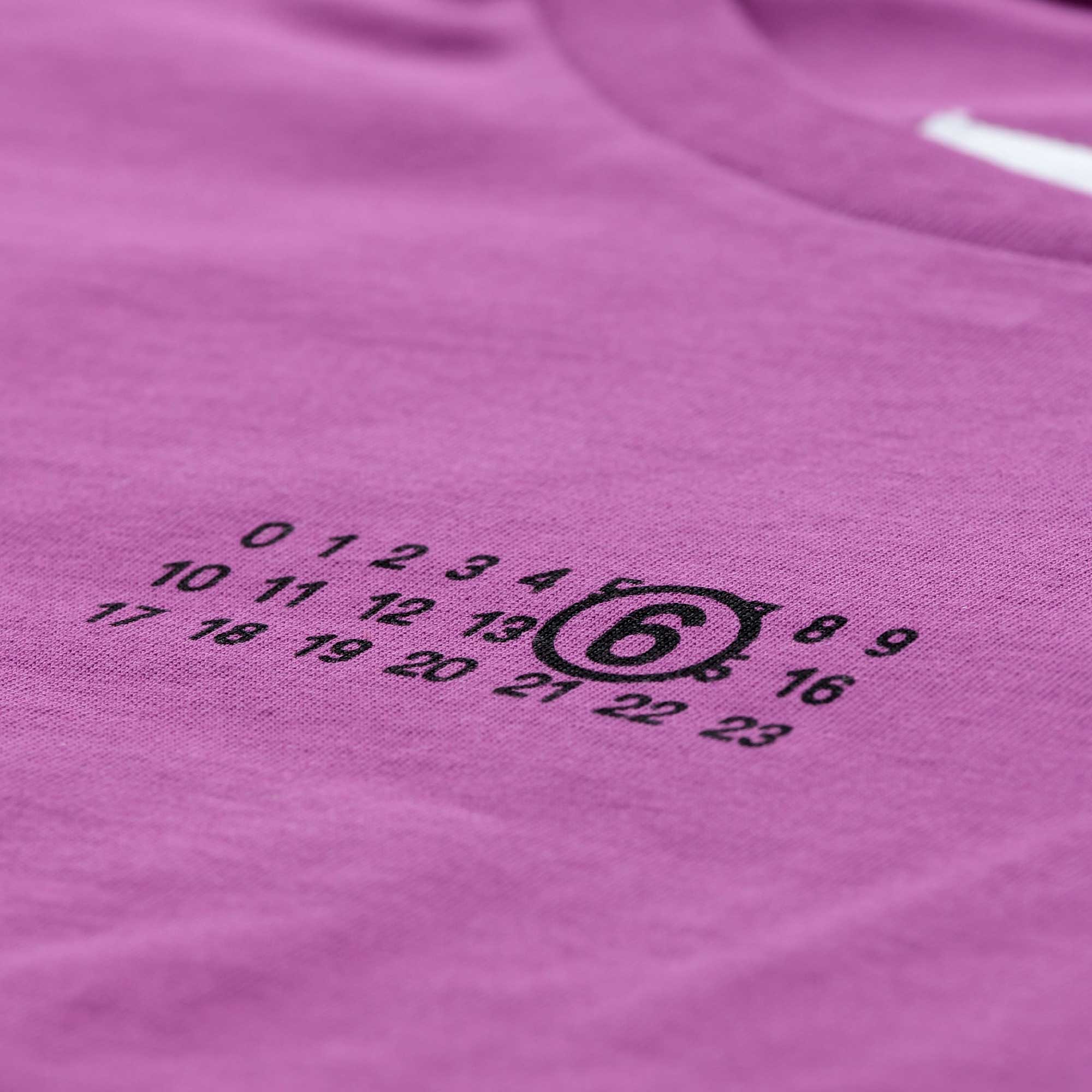 T-shirt Fucsia Firmata MM6 MAISON MARGIELA - annameglio.com abbigliamento moda