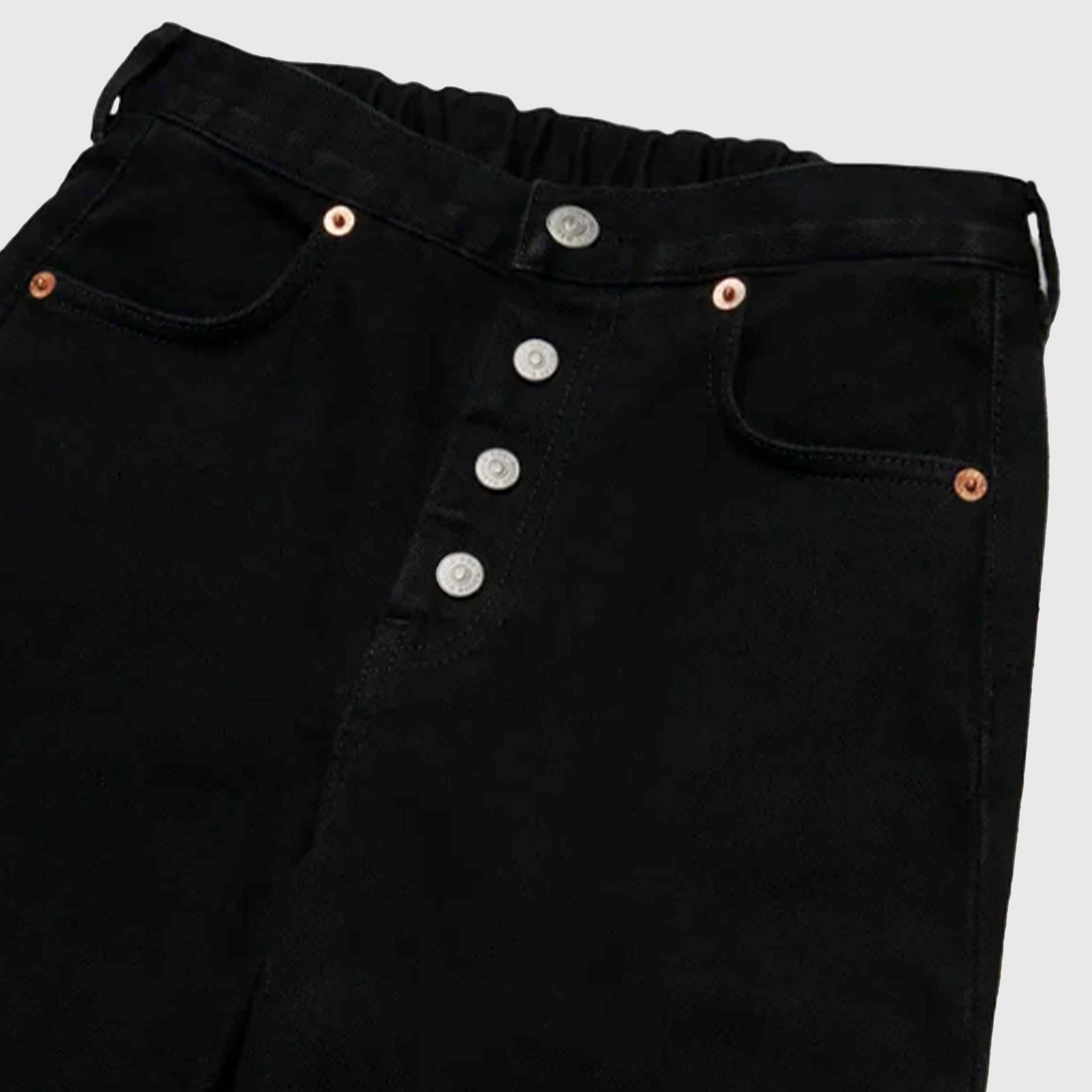 Pantalone Nero Con Bottoni Firmato MM6 - annameglio.com abbigliamento moda