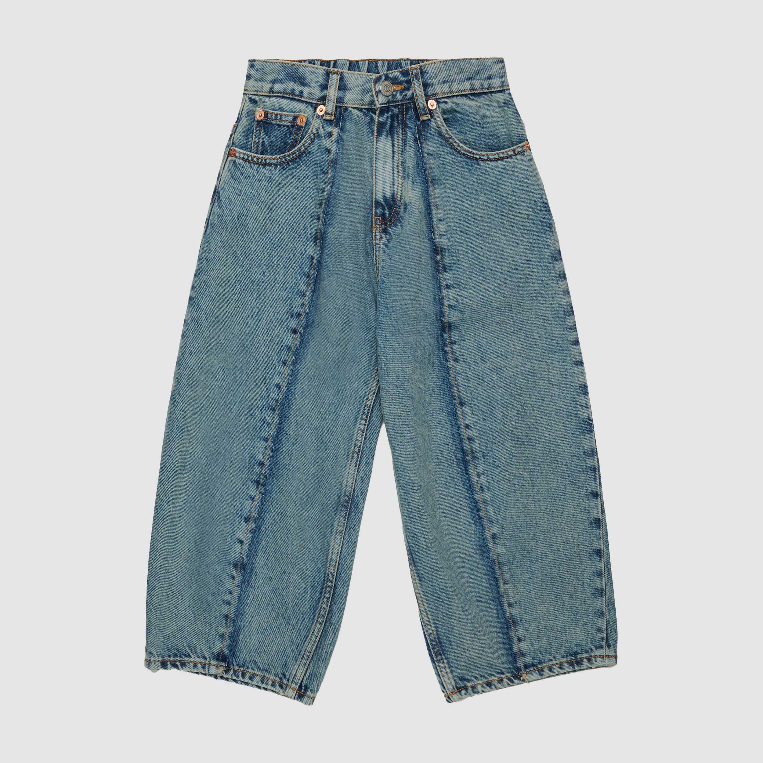 Jeans Con Effetto Palloncino Firmato MM6 - annameglio.com abbigliamento moda