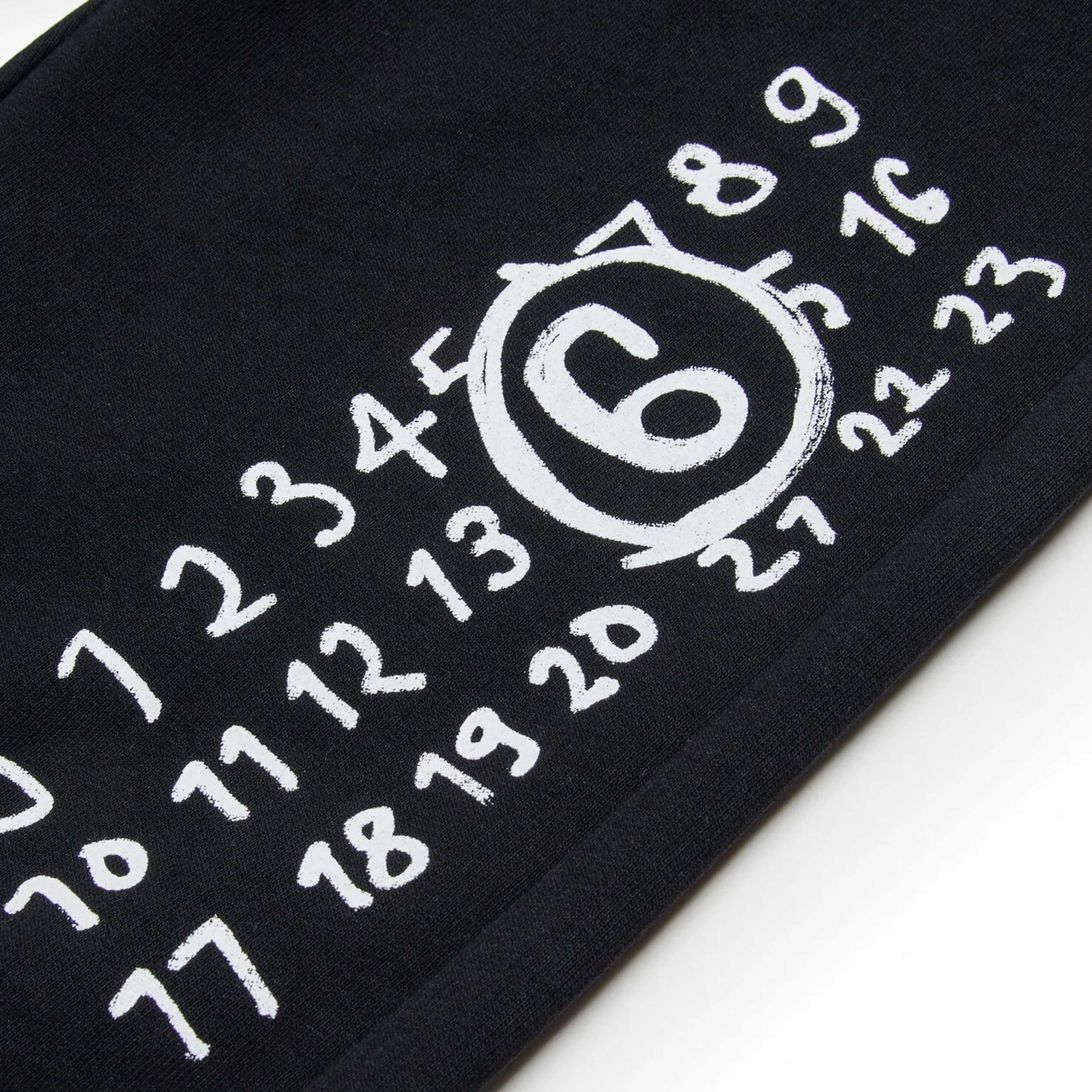 Pantalone Jogger Nero Con Logo Firmato MM6 - annameglio.com abbigliamento moda