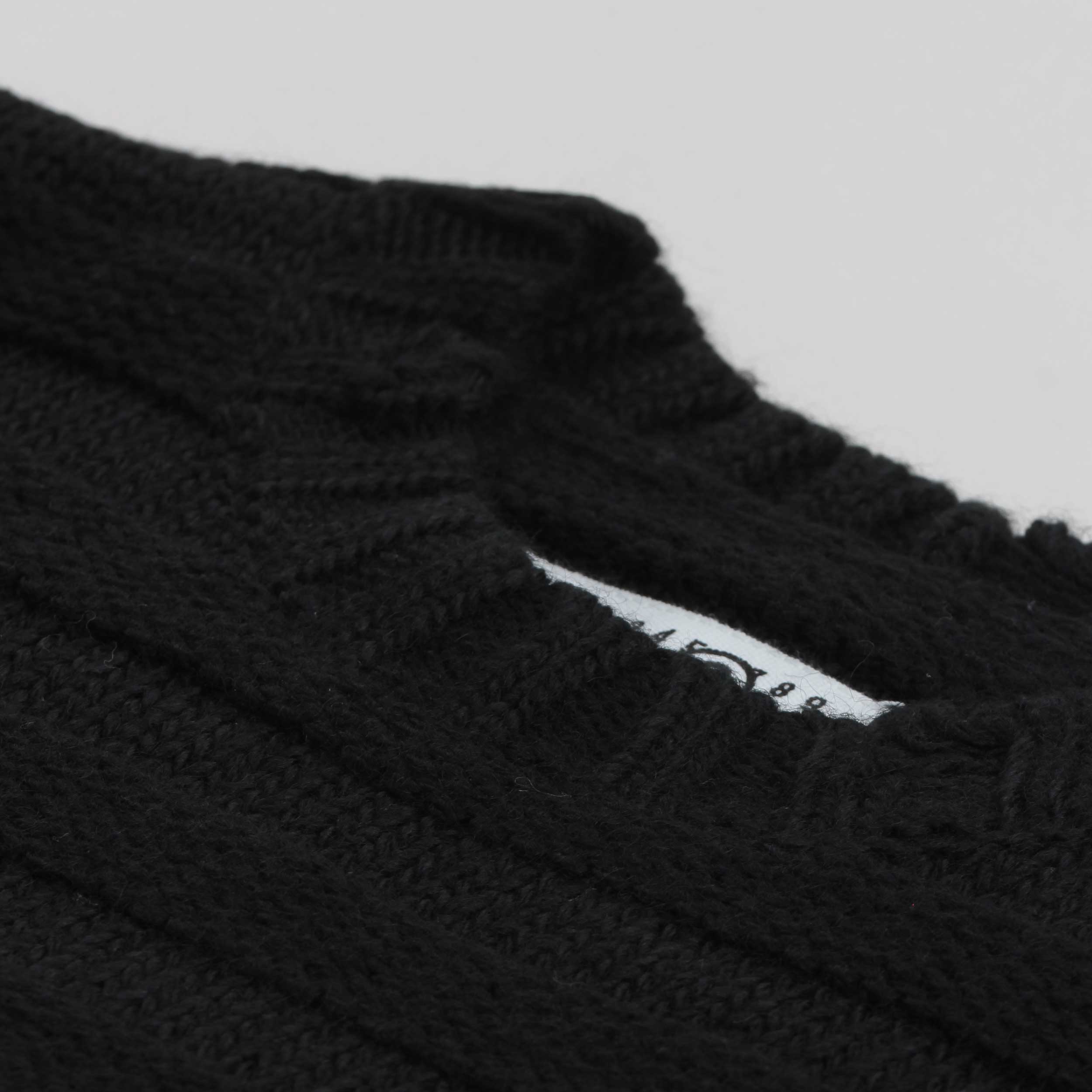 Maglioncino Nero Con Targhetta Firmato MM6 - annameglio.com abbigliamento moda