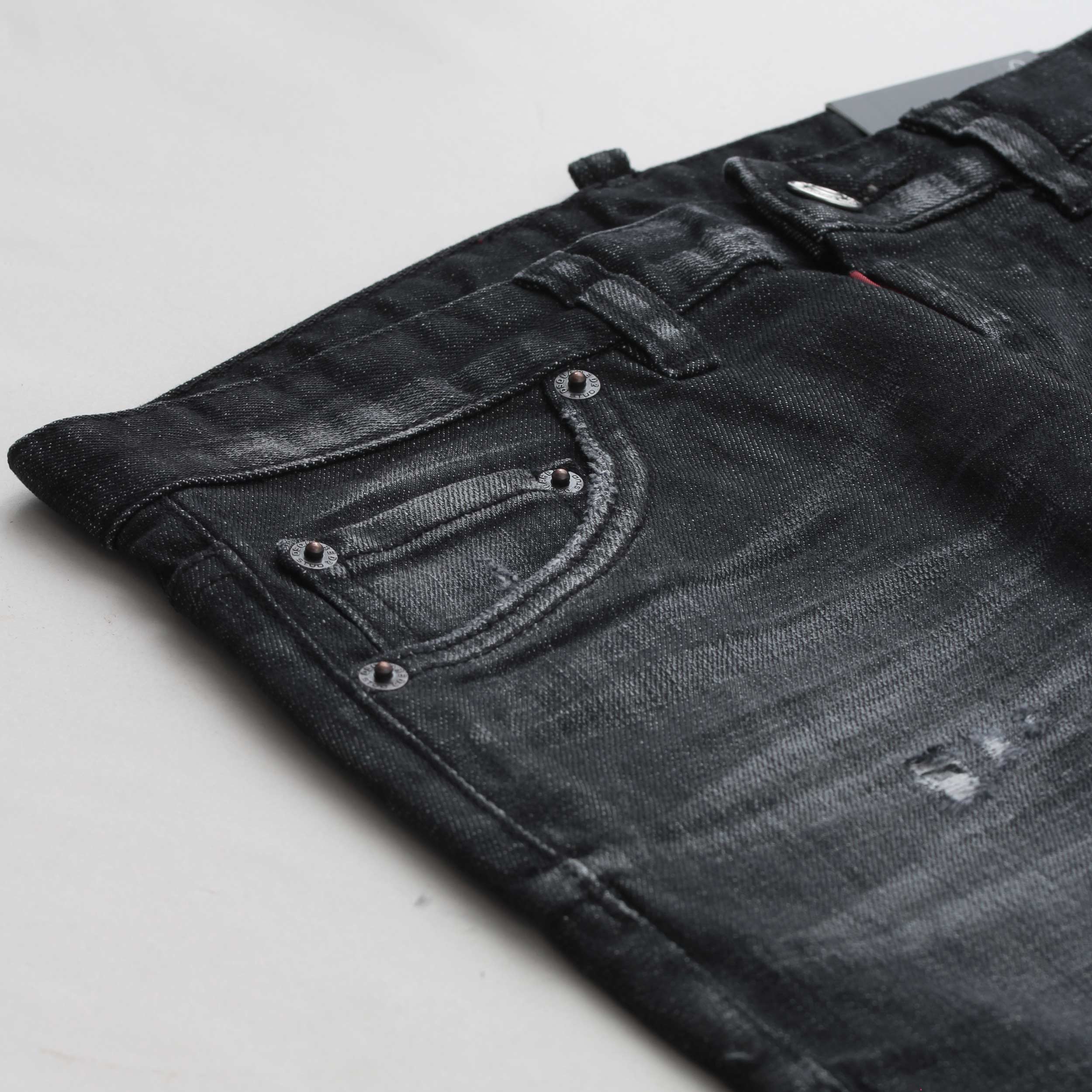 Jeans Nero 5 Tasche Firmato DSQUARED2 - annameglio.com abbigliamento moda