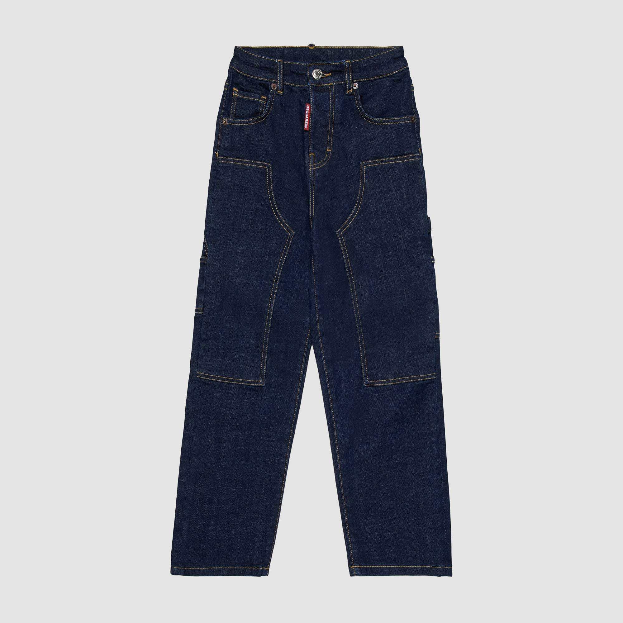 Jeans Blu Scuro Regolari Firmati DSQUARED2 - annameglio.com abbigliamento moda