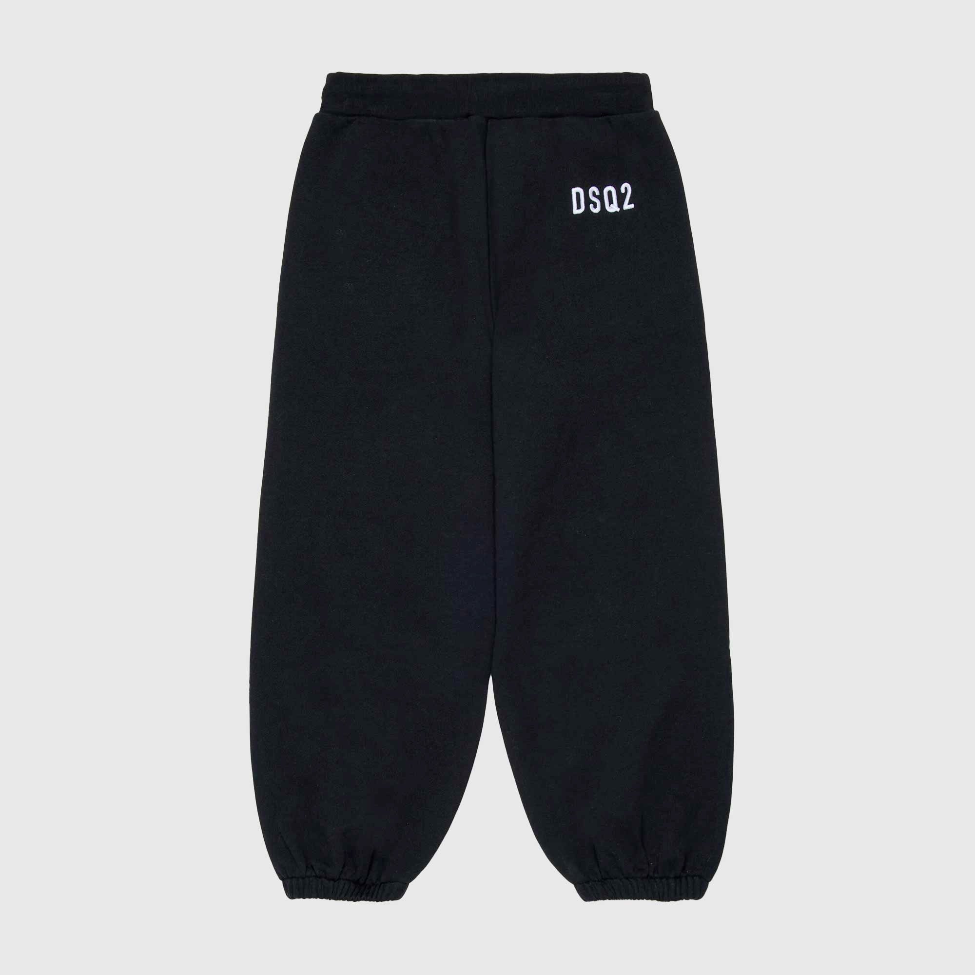 Pantaloni Jogger In Felpa Firmati DSQUARED2 - annameglio.com abbigliamento moda