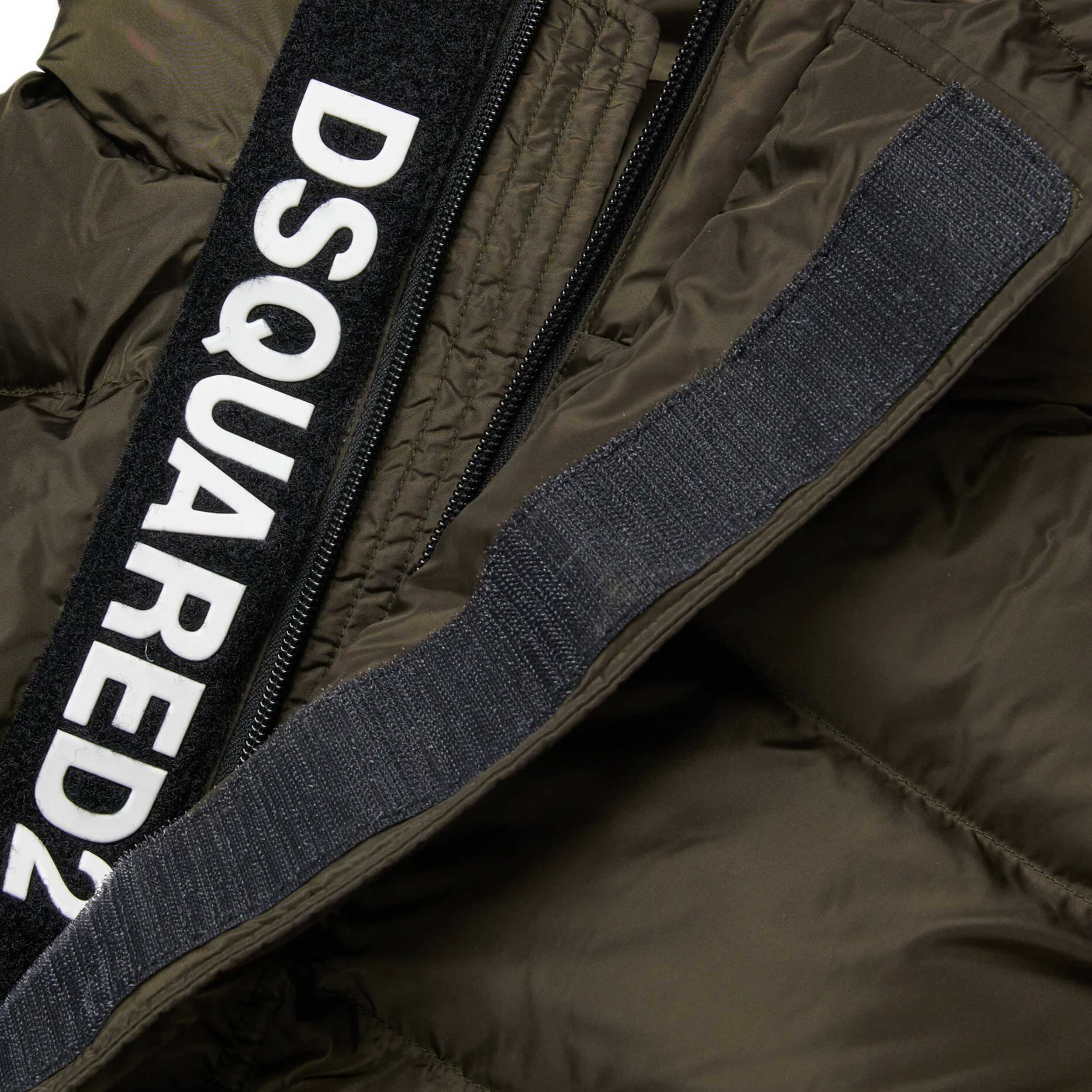 Giacca Verde Imbottita Corta Firmata DSQUARED2 - annameglio.com abbigliamento moda