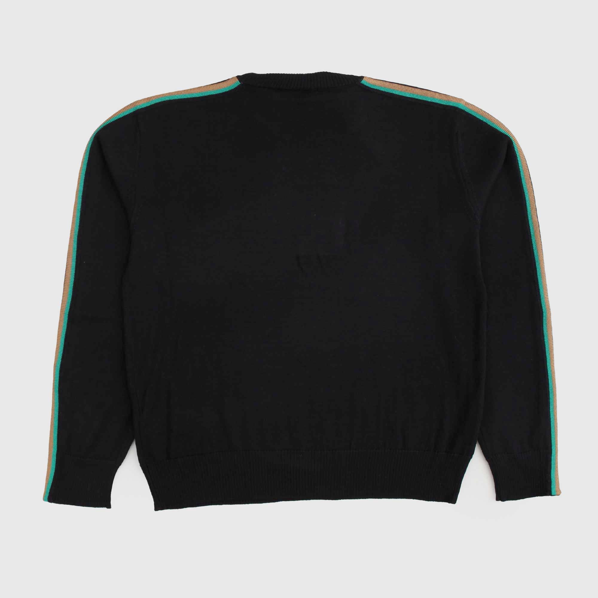 Maglione Nero A Collo Alto Firmato N 21 - annameglio.com abbigliamento moda