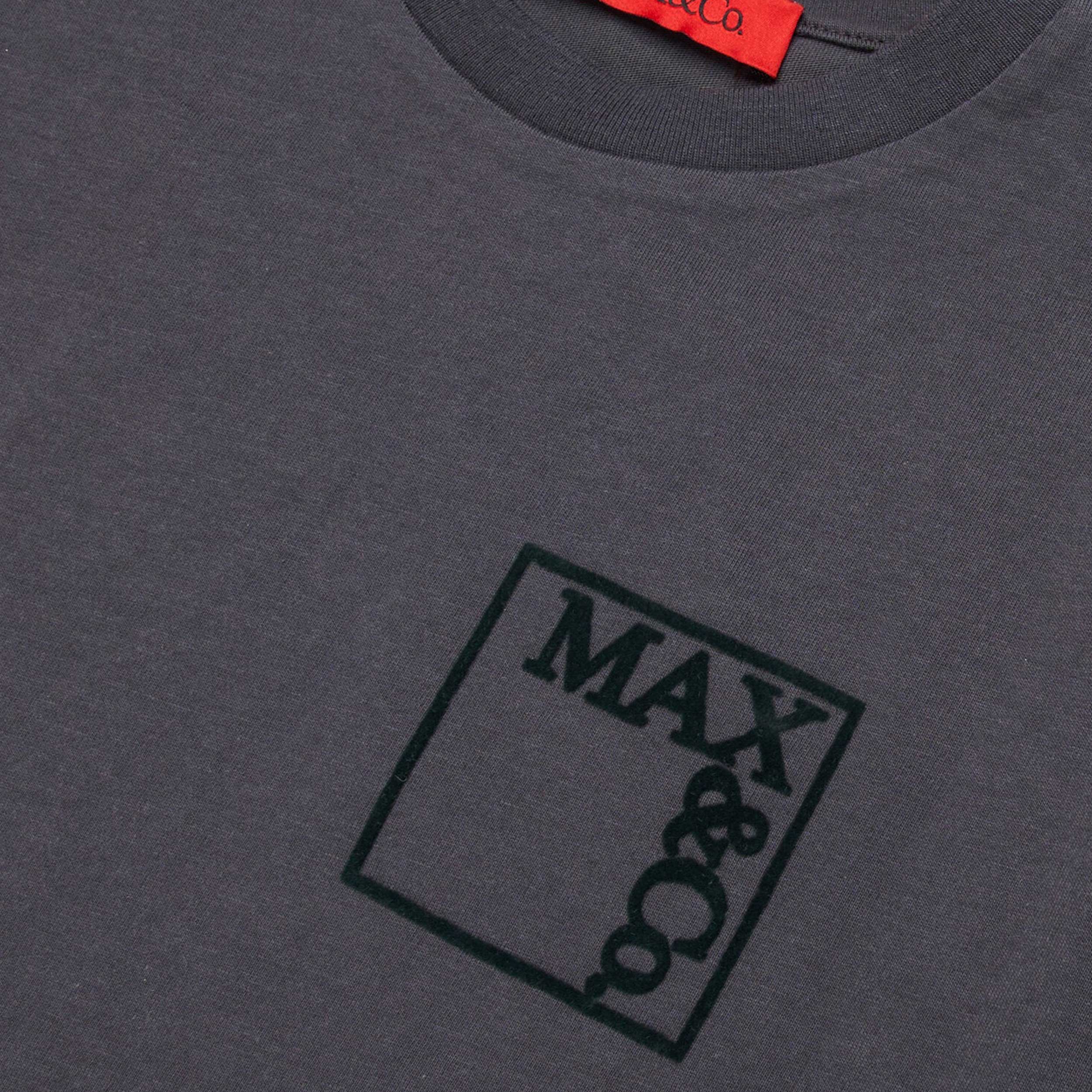 T-shirt Con Maxi Stemma Firmata MAX AND CO - annameglio.com abbigliamento moda