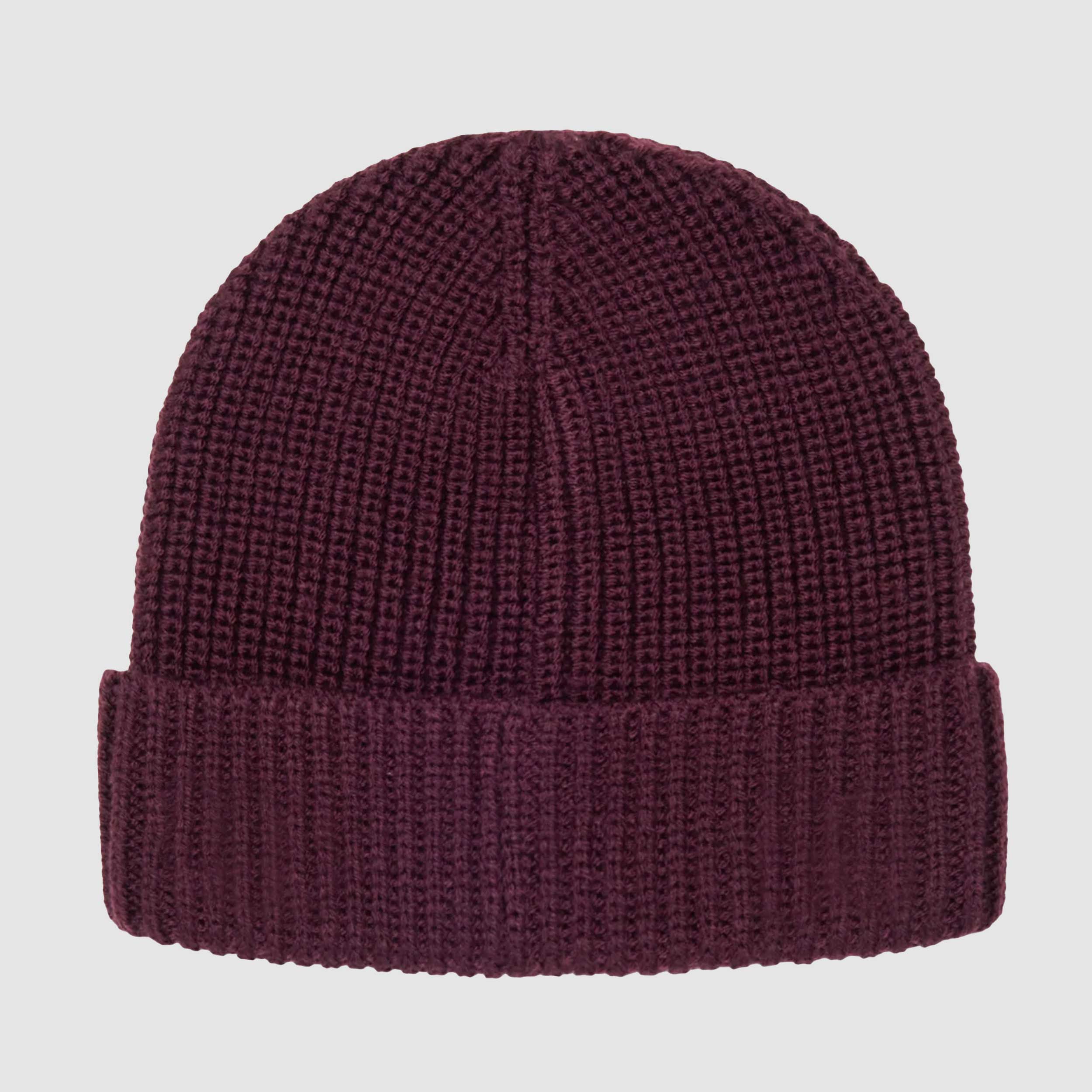 Berretto Beanie Bordeaux Firmato MAX AND CO - annameglio.com abbigliamento moda
