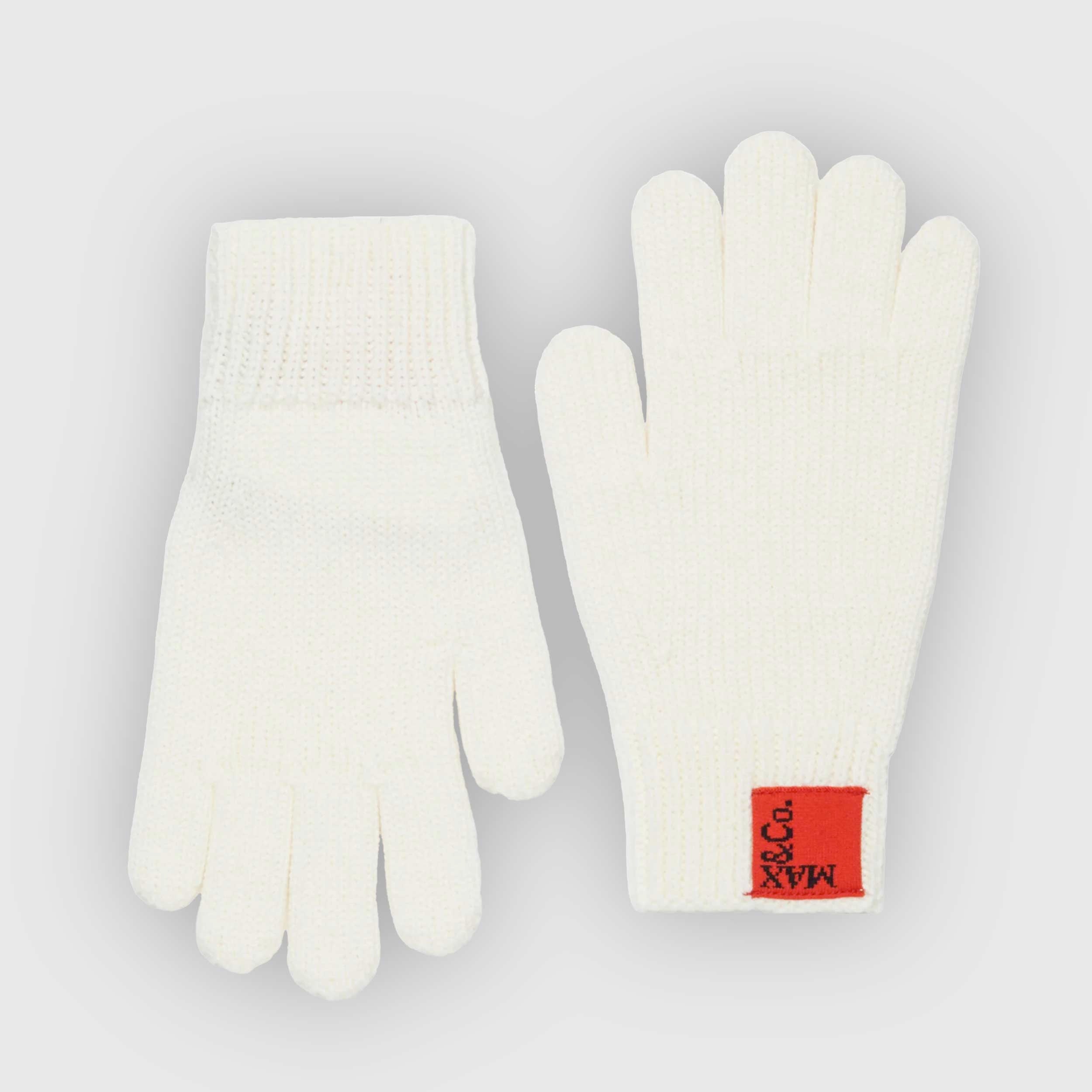 Guanti In Misto Lana Con Patch Firmati MAX AND CO - annameglio.com abbigliamento moda