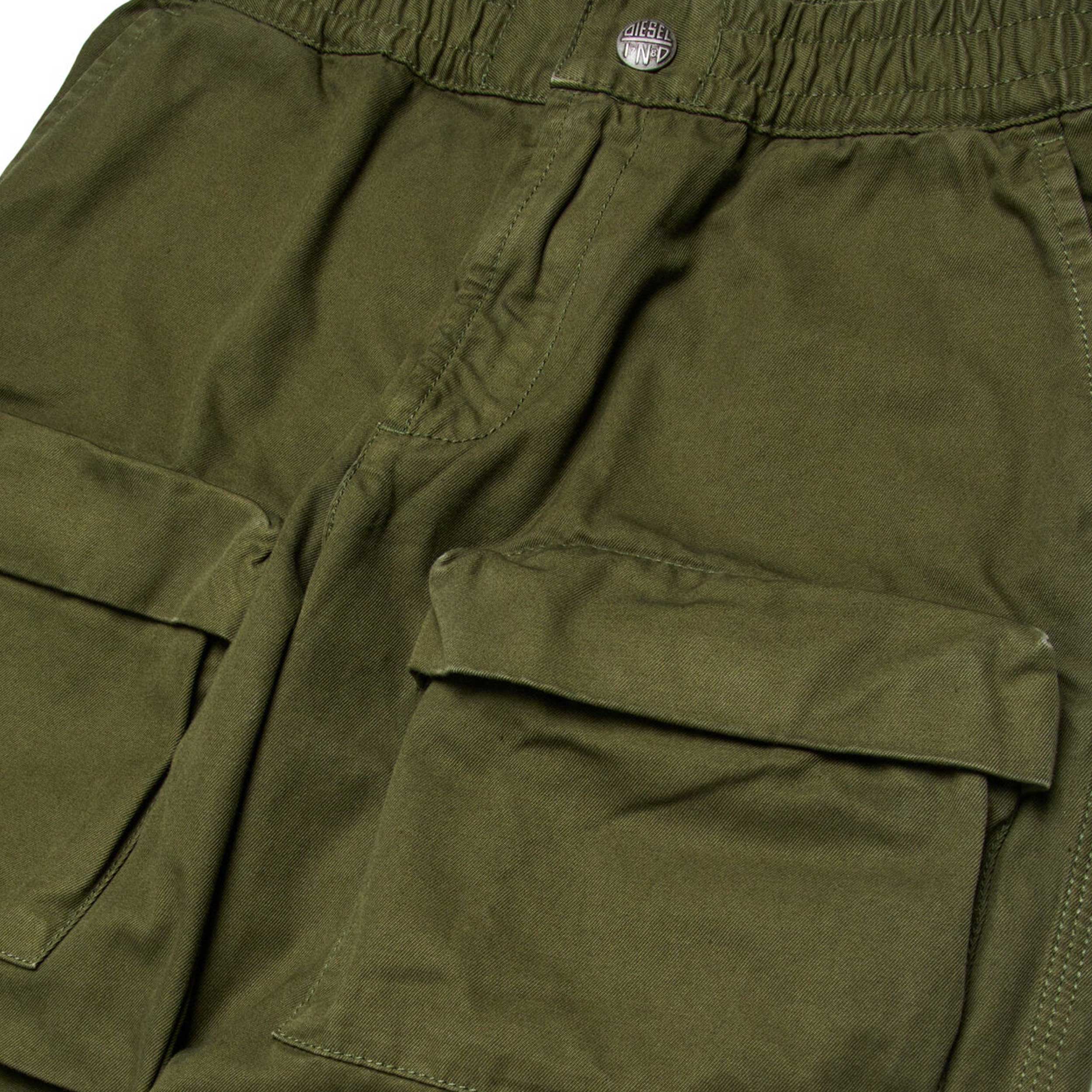 Pantalone Cargo In Gabardina Firmato DIESEL - annameglio.com abbigliamento moda